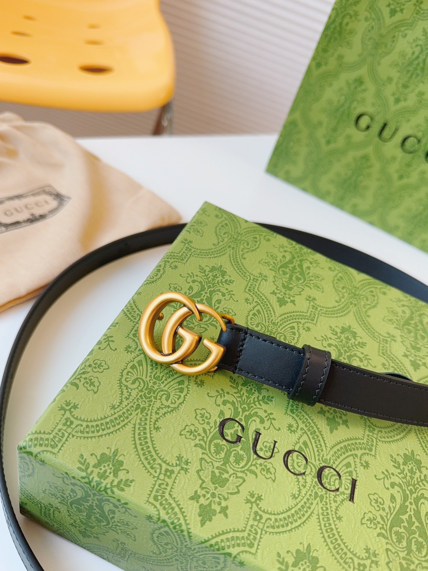 Gucci Female Leather Belt M