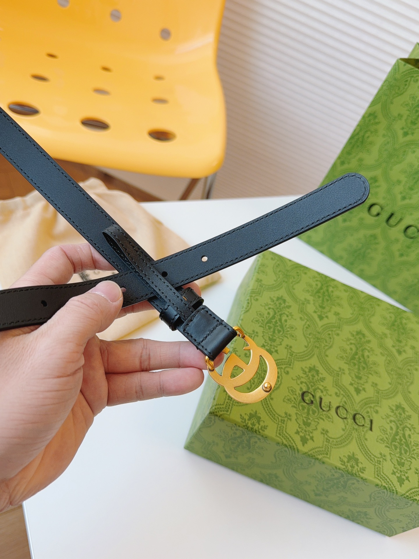 Gucci Female Leather Belt M