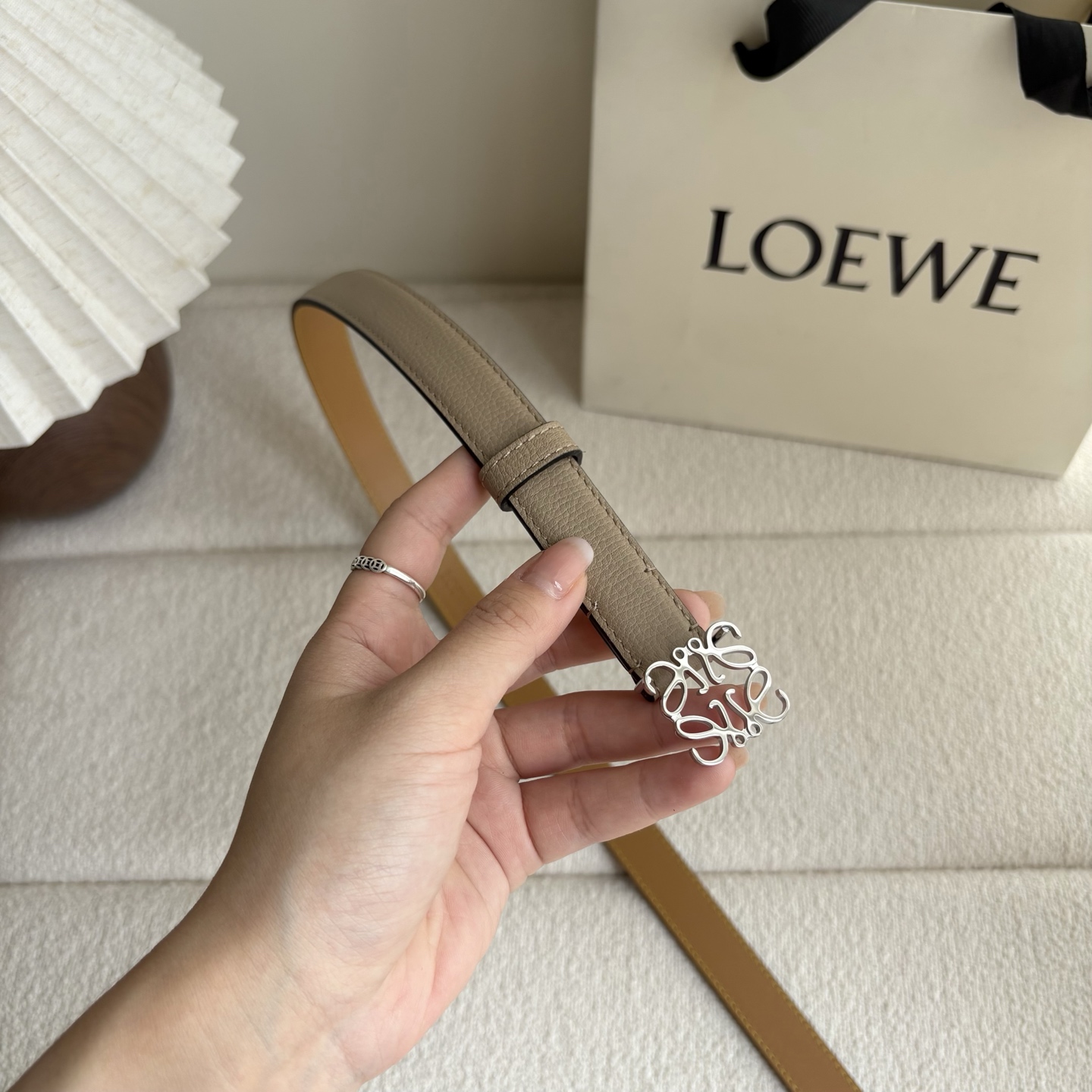 Female Leather Belt Cow Leather M-l