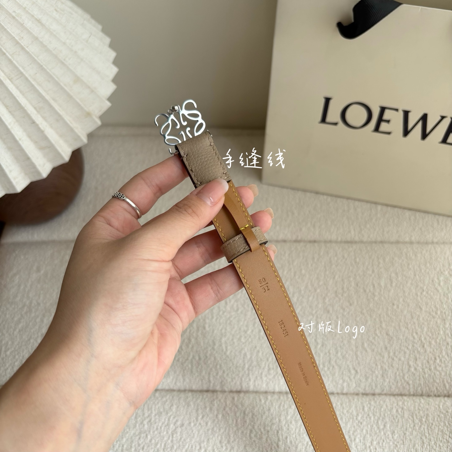 Female Leather Belt Cow Leather M-l