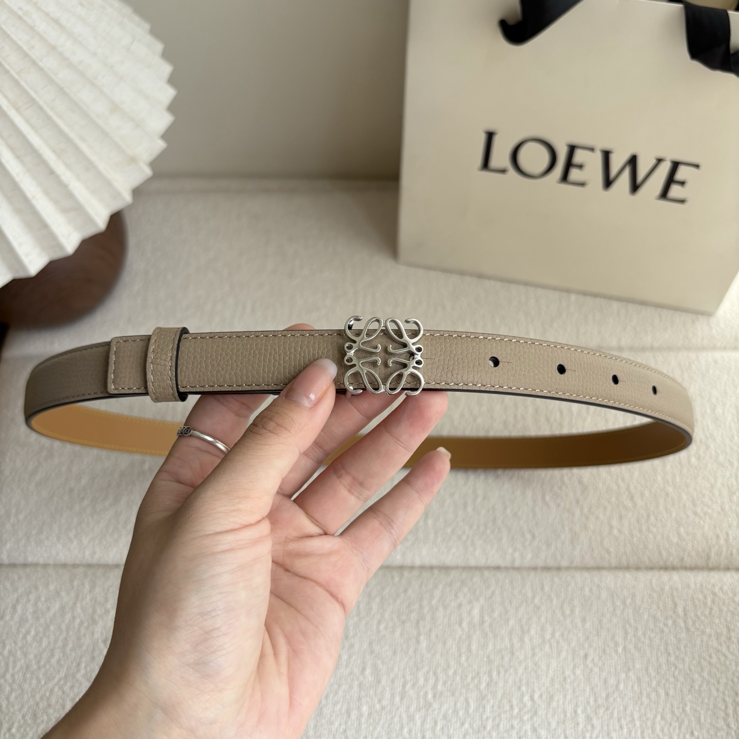 Female Leather Belt Cow Leather M-l