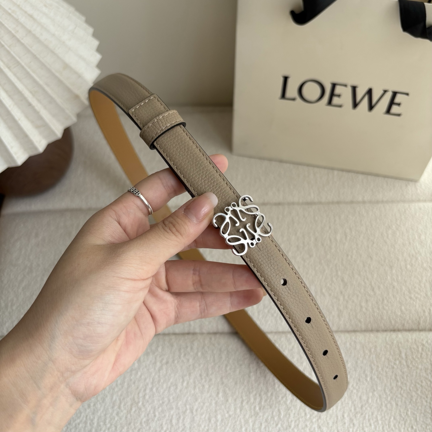 Female Leather Belt Cow Leather M-l