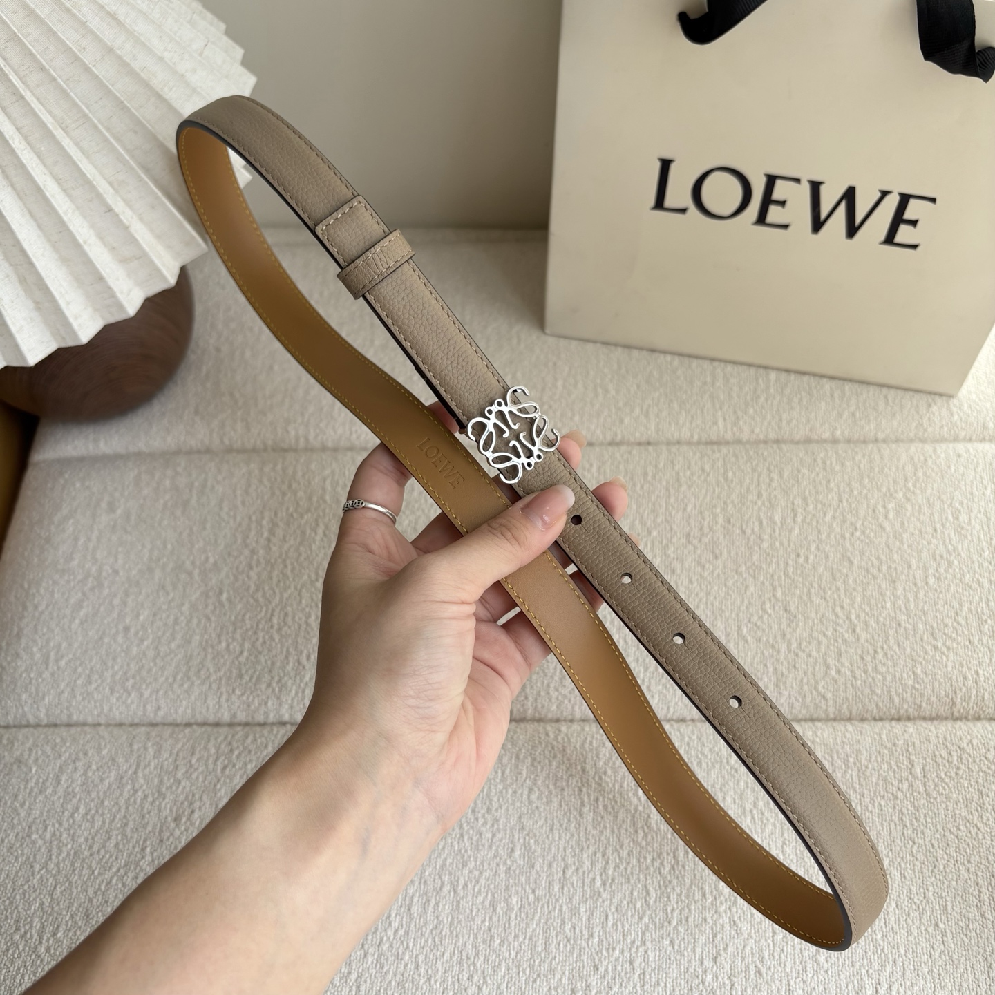 Female Leather Belt Cow Leather M-l