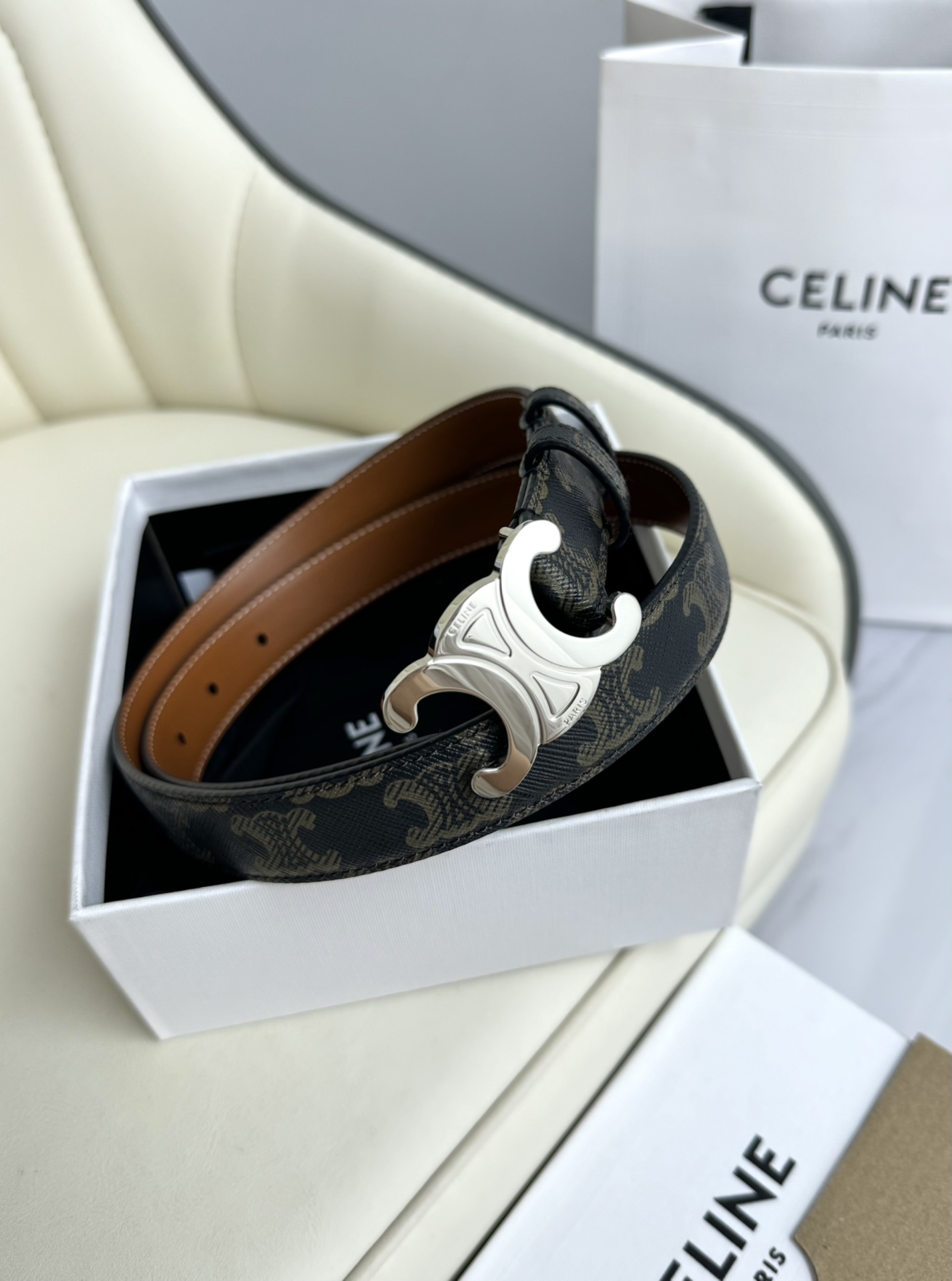 Female Basic Belt Cow Leather M-l