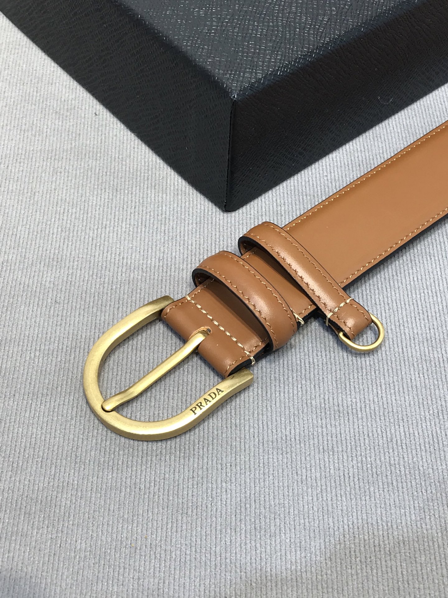 Leather Belt Top Grain Leather 35mm