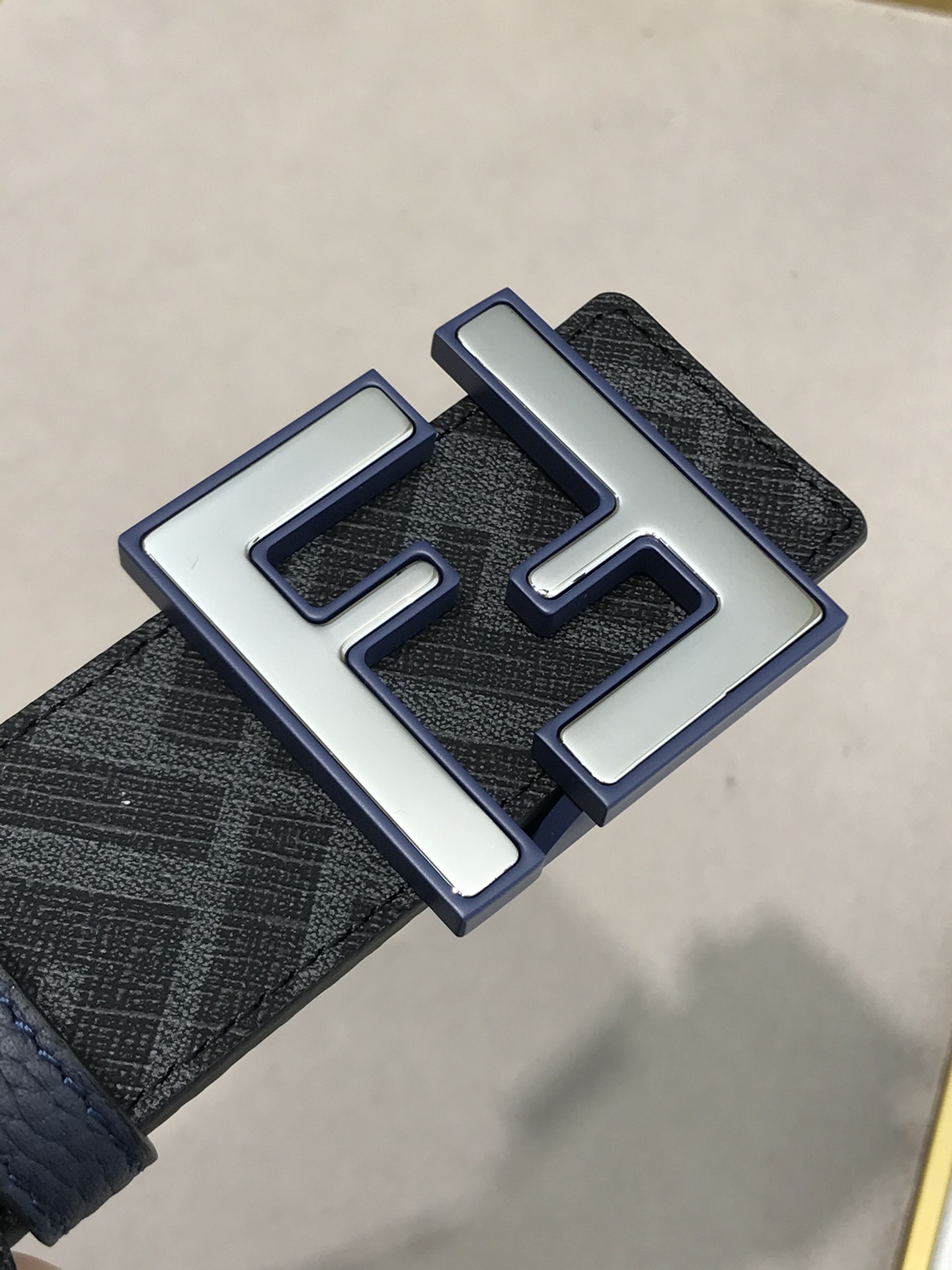 Fendi Leather Belt Cow Leather M