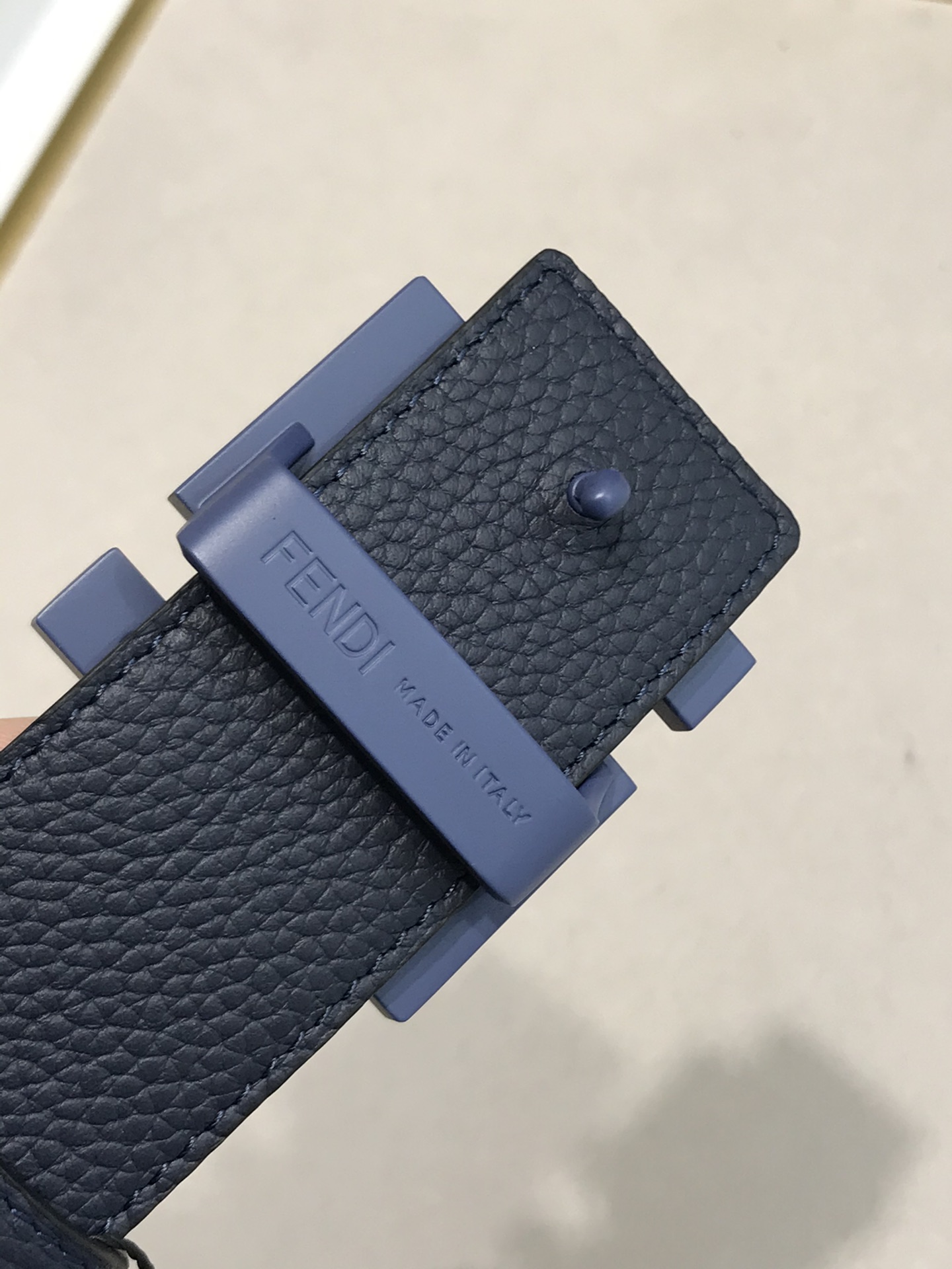 Fendi Leather Belt Cow Leather M