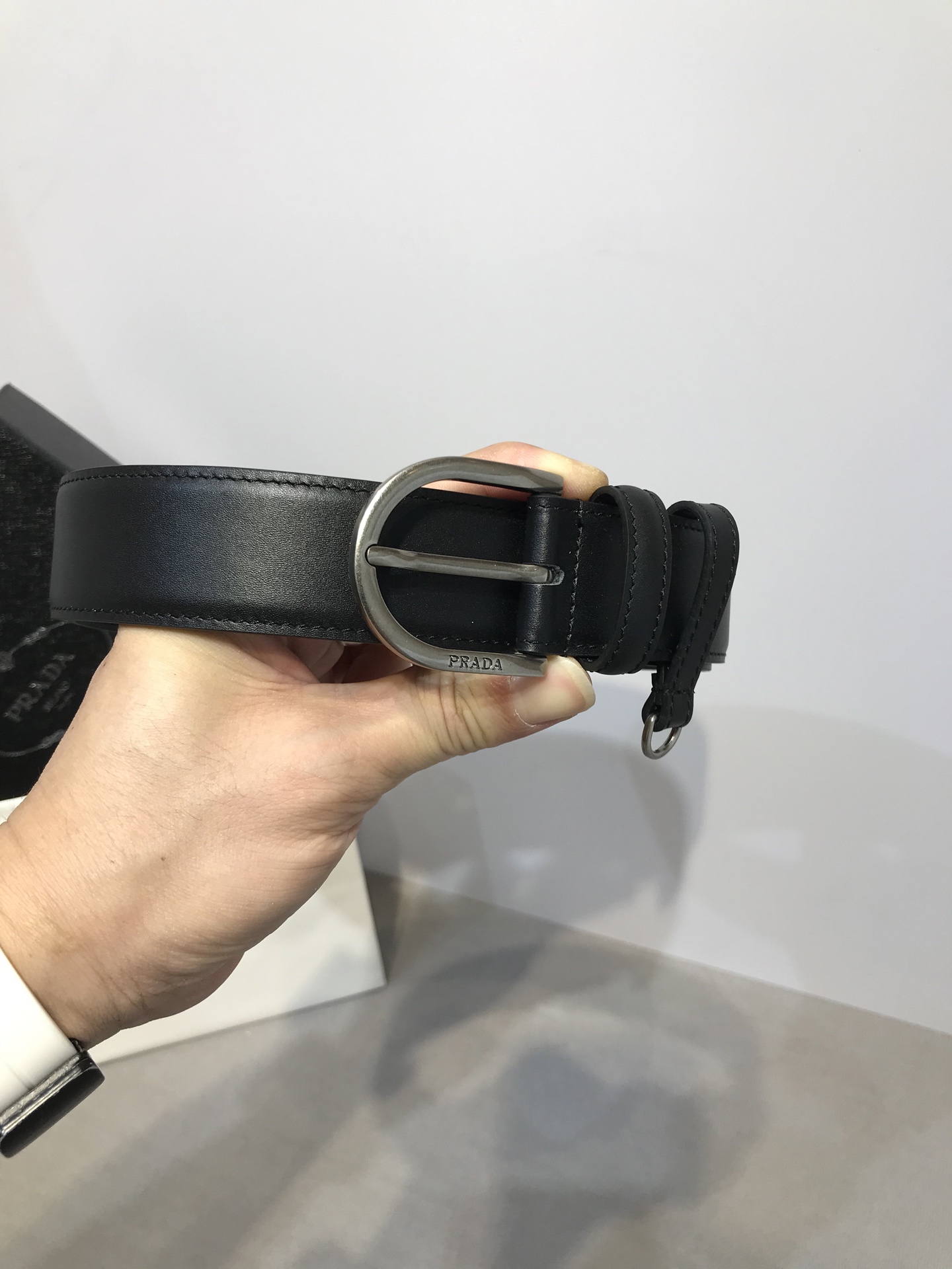 Leather Belt Top Grain Leather 35mm