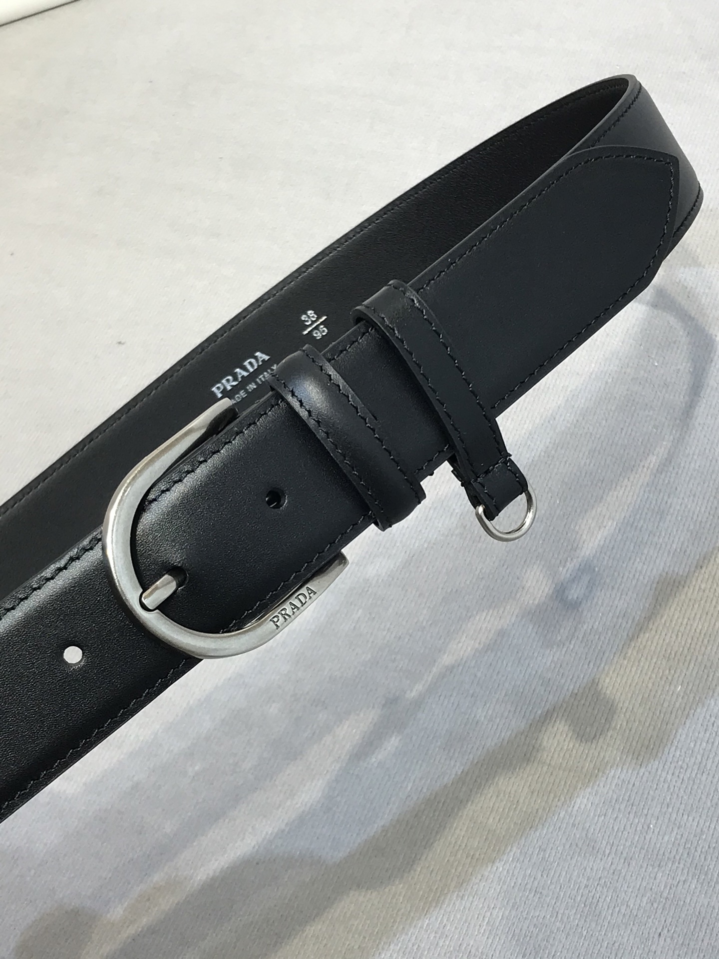 Leather Belt Top Grain Leather 35mm