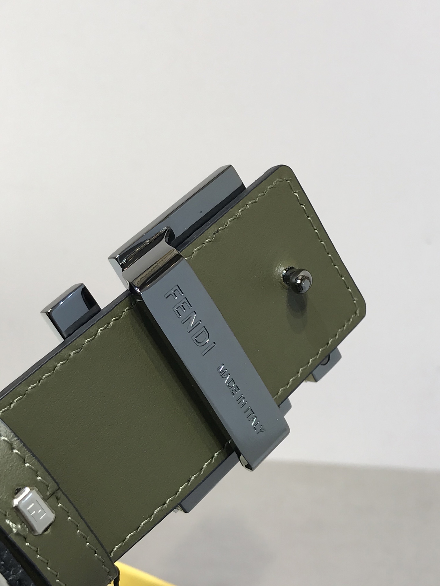 Fendi Leather Belt Cow Leather M