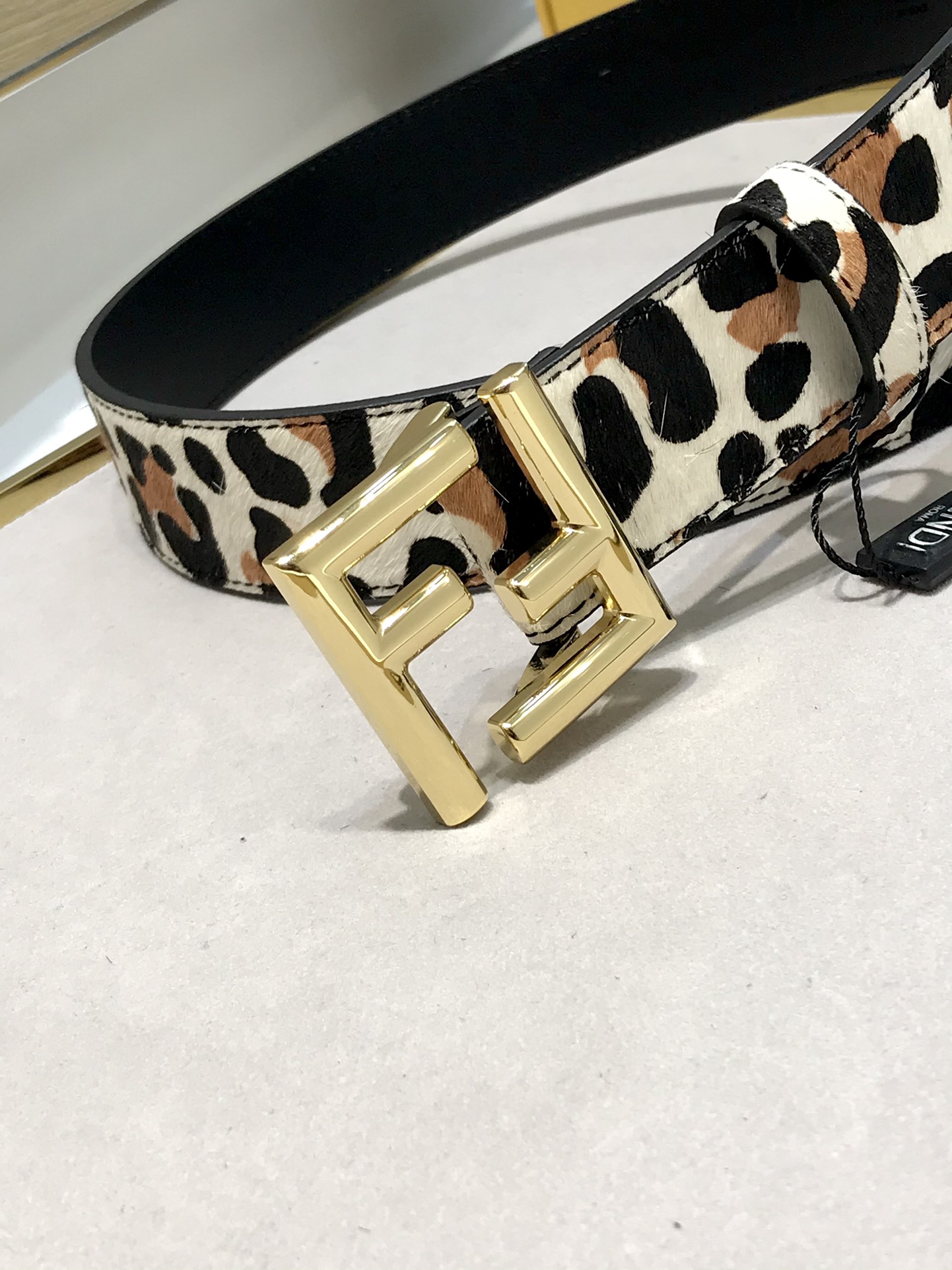 Fendi Basic Belt Black 35mm