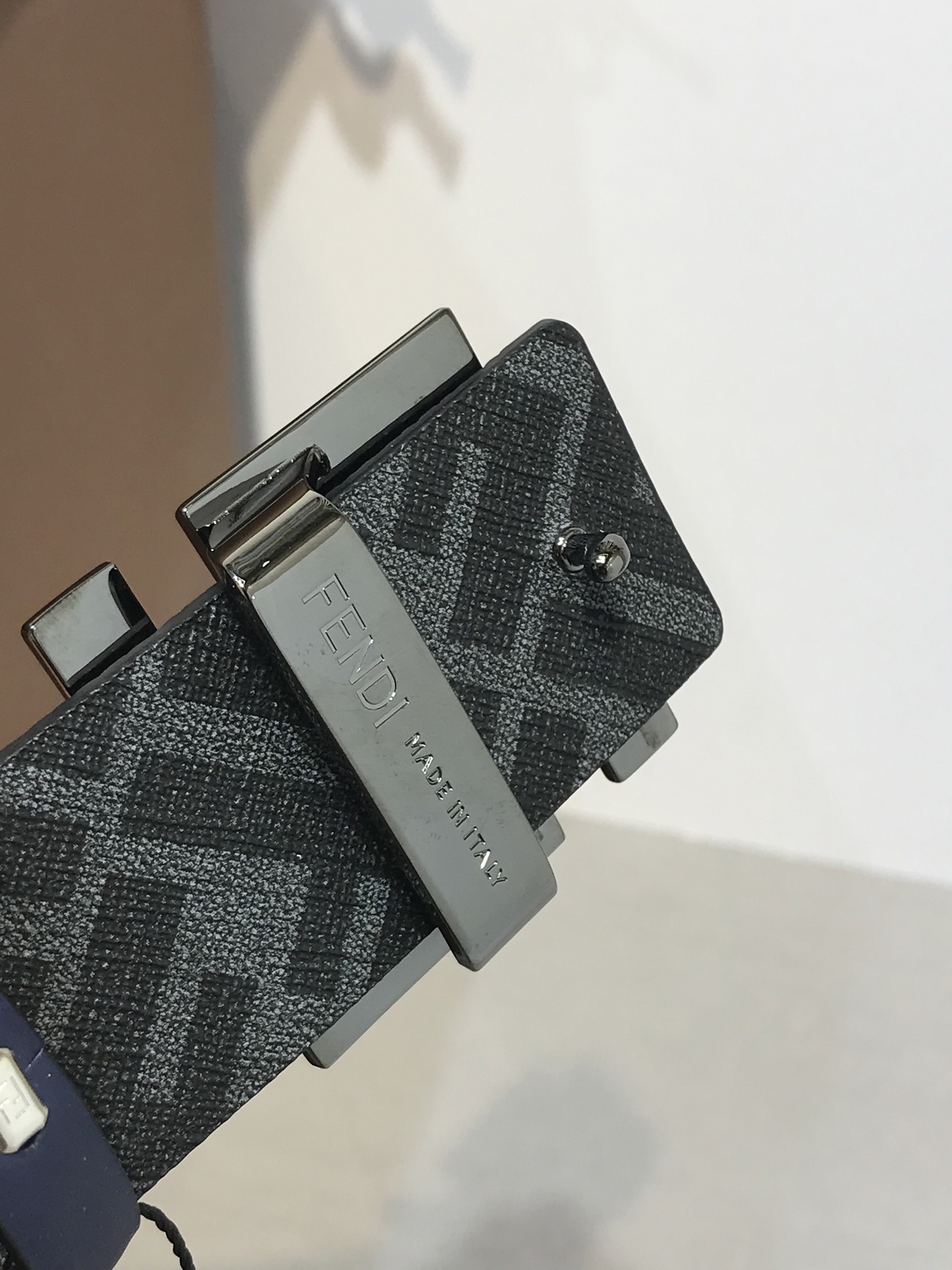 Fendi Leather Belt Cow Leather M