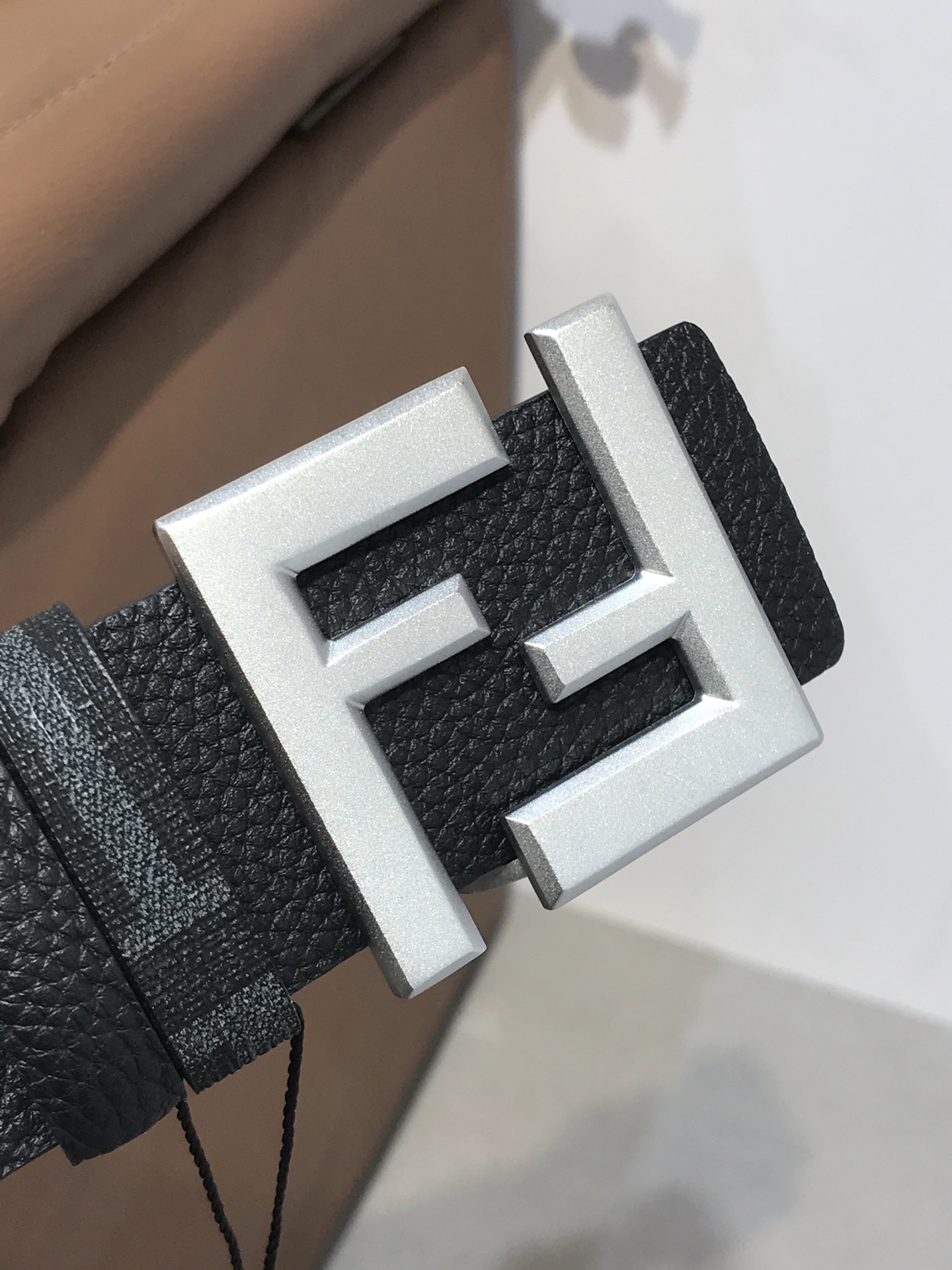 Fendi Leather Belt Cow Leather M