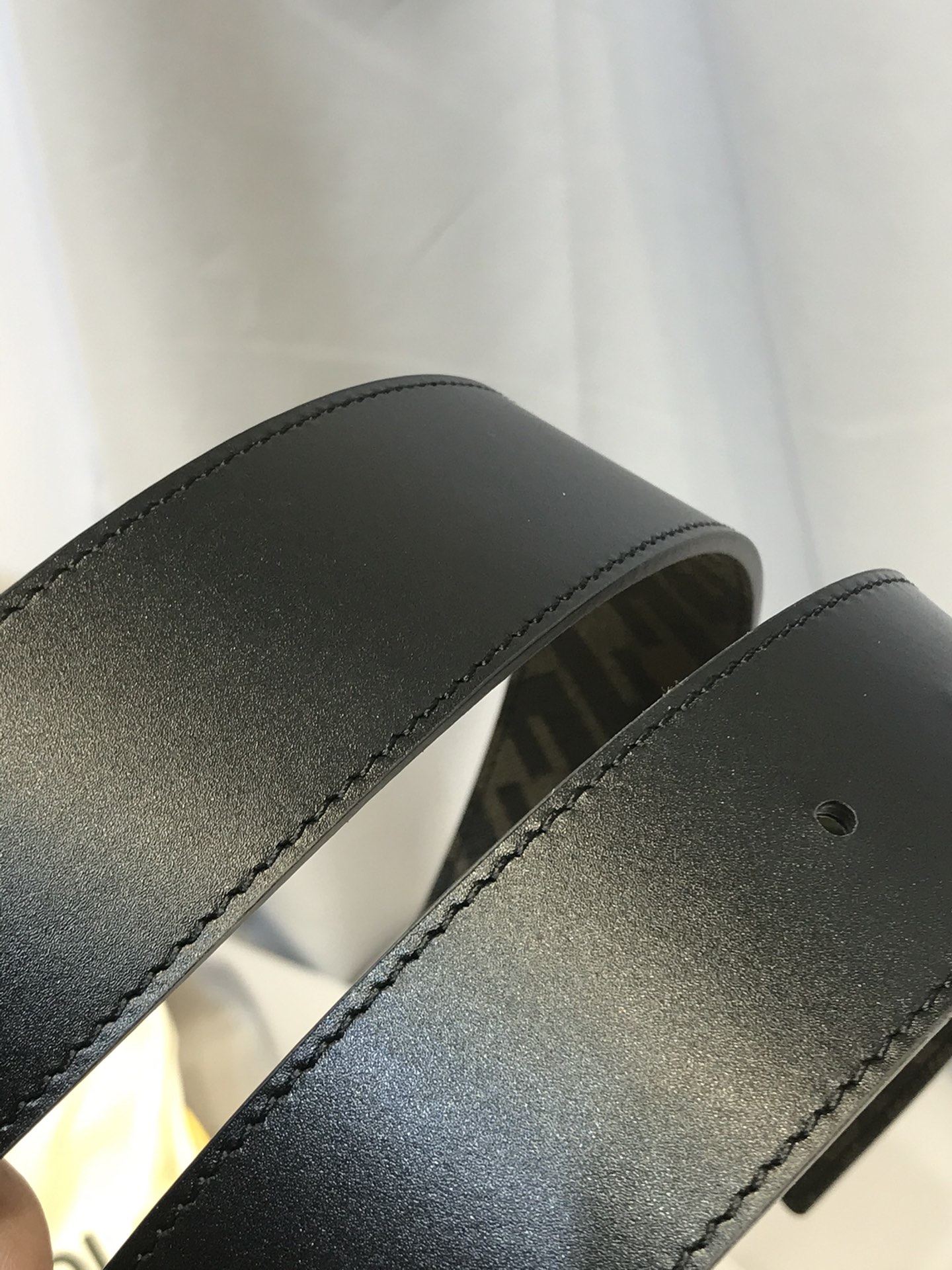 Fendi Leather Belt Cow Leather M