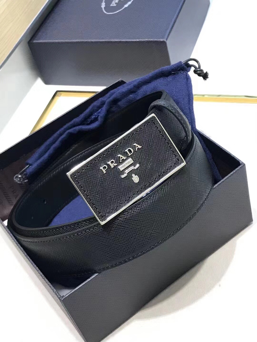 Leather Belt Top Grain Leather 35mm
