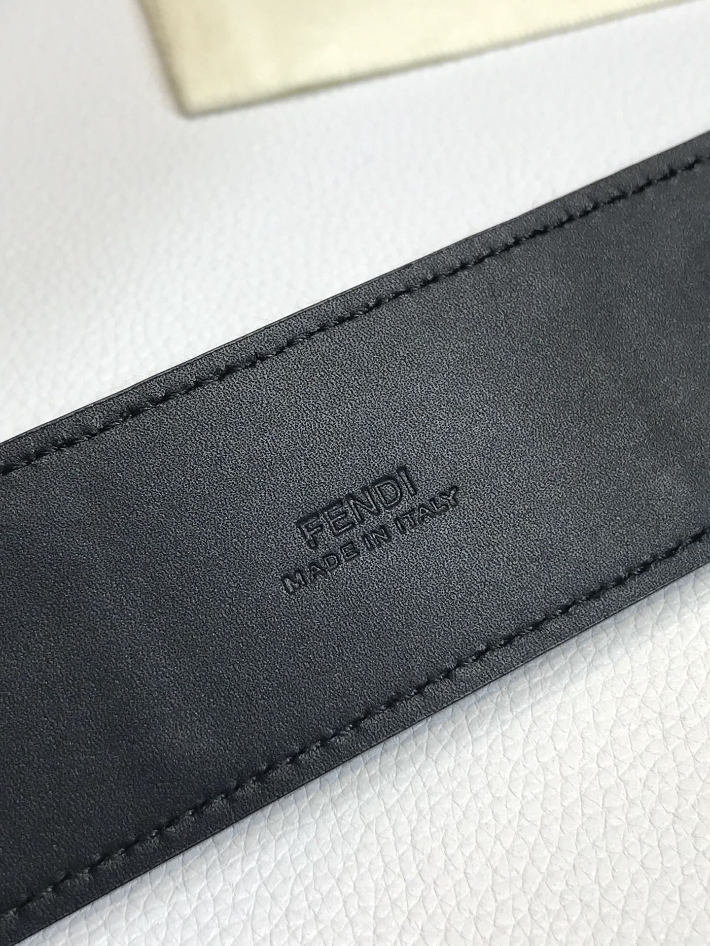 Fendi Leather Belt Cow Leather 40mm