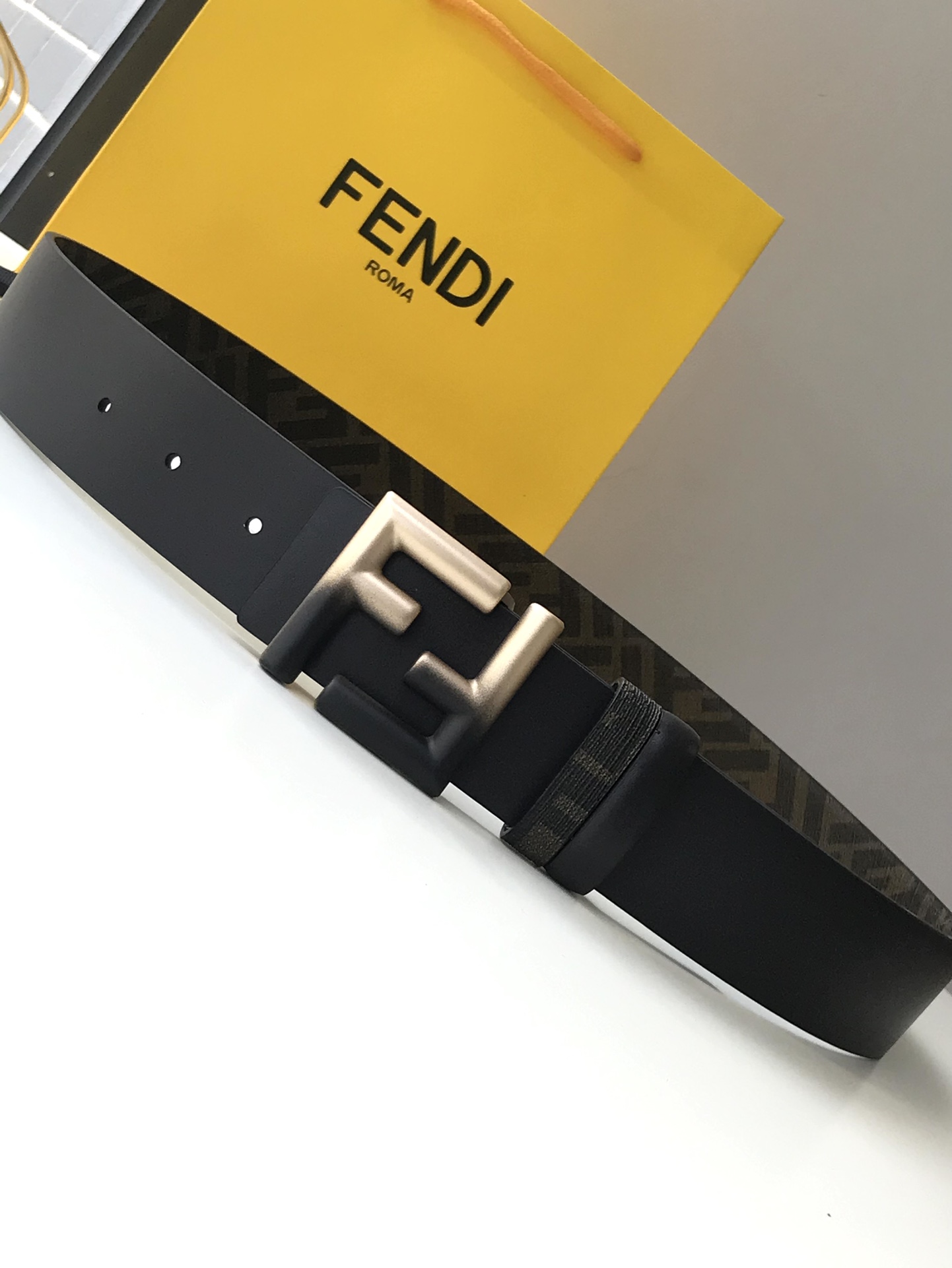 Fendi Leather Belt M
