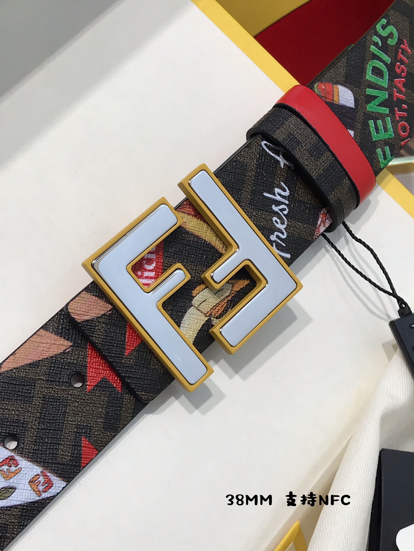 Fendi Leather Belt M