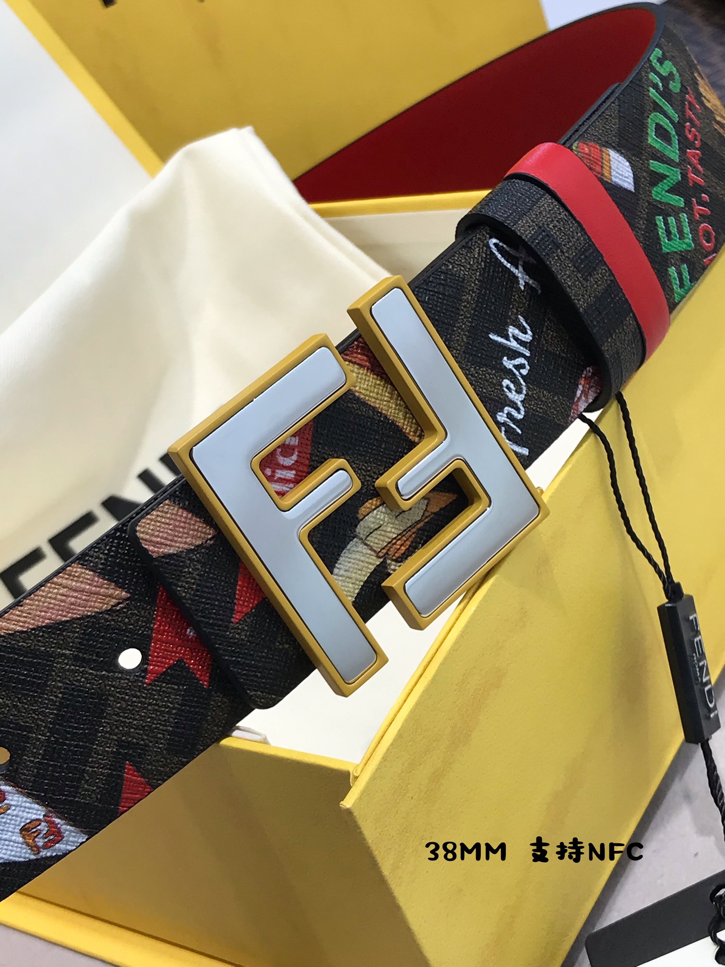 Fendi Leather Belt M