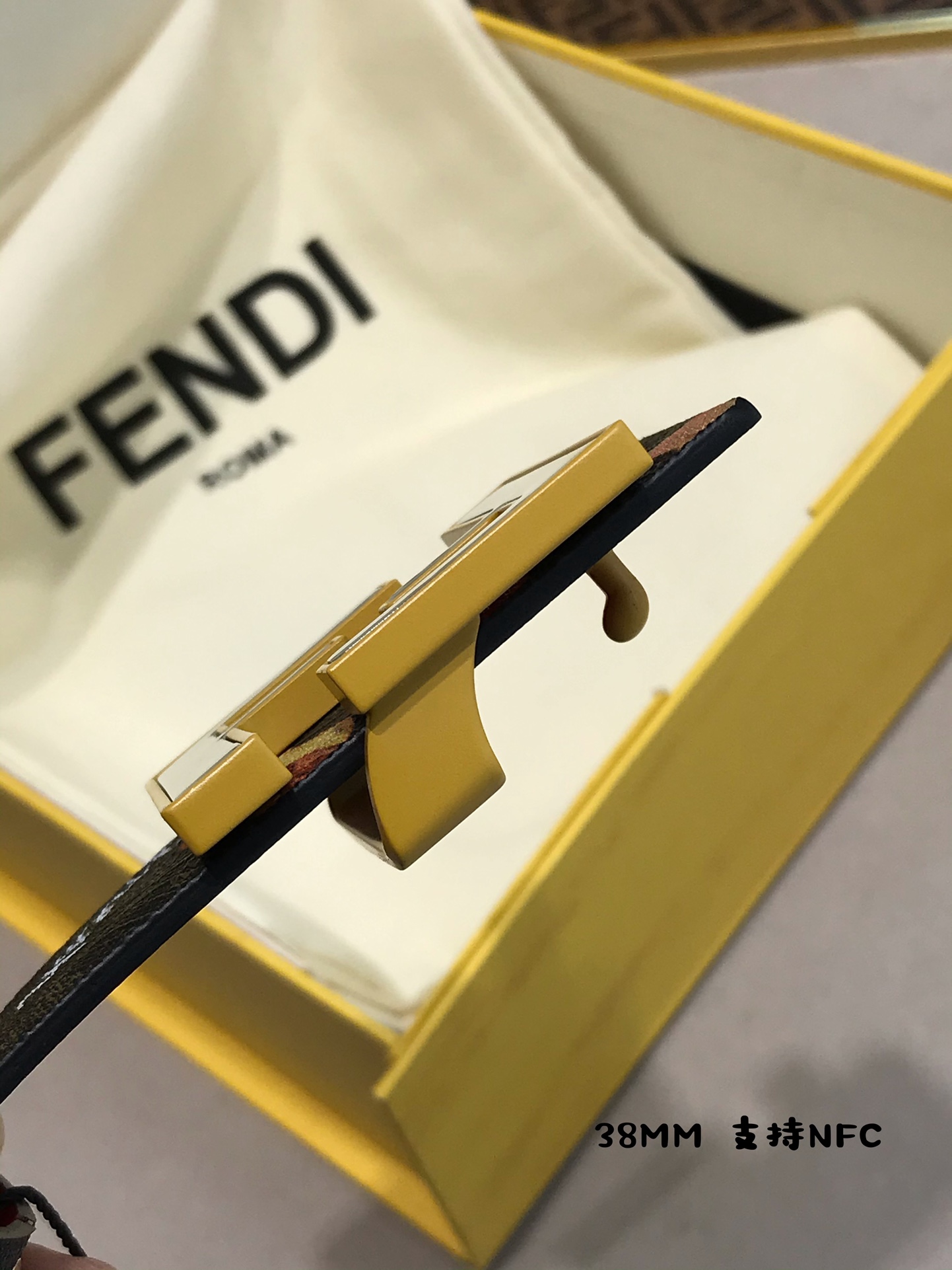 Fendi Leather Belt M
