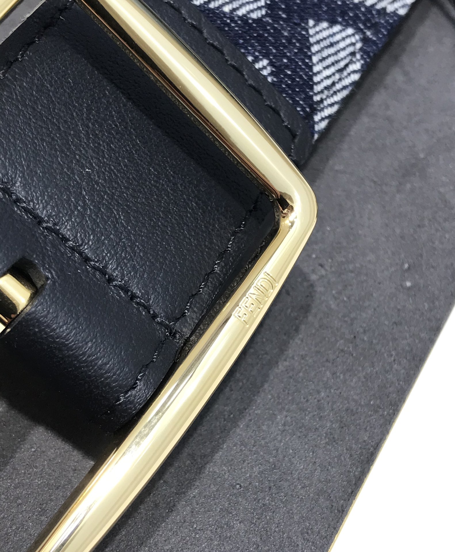 Fendi Leather Belt Cow Leather 35mm