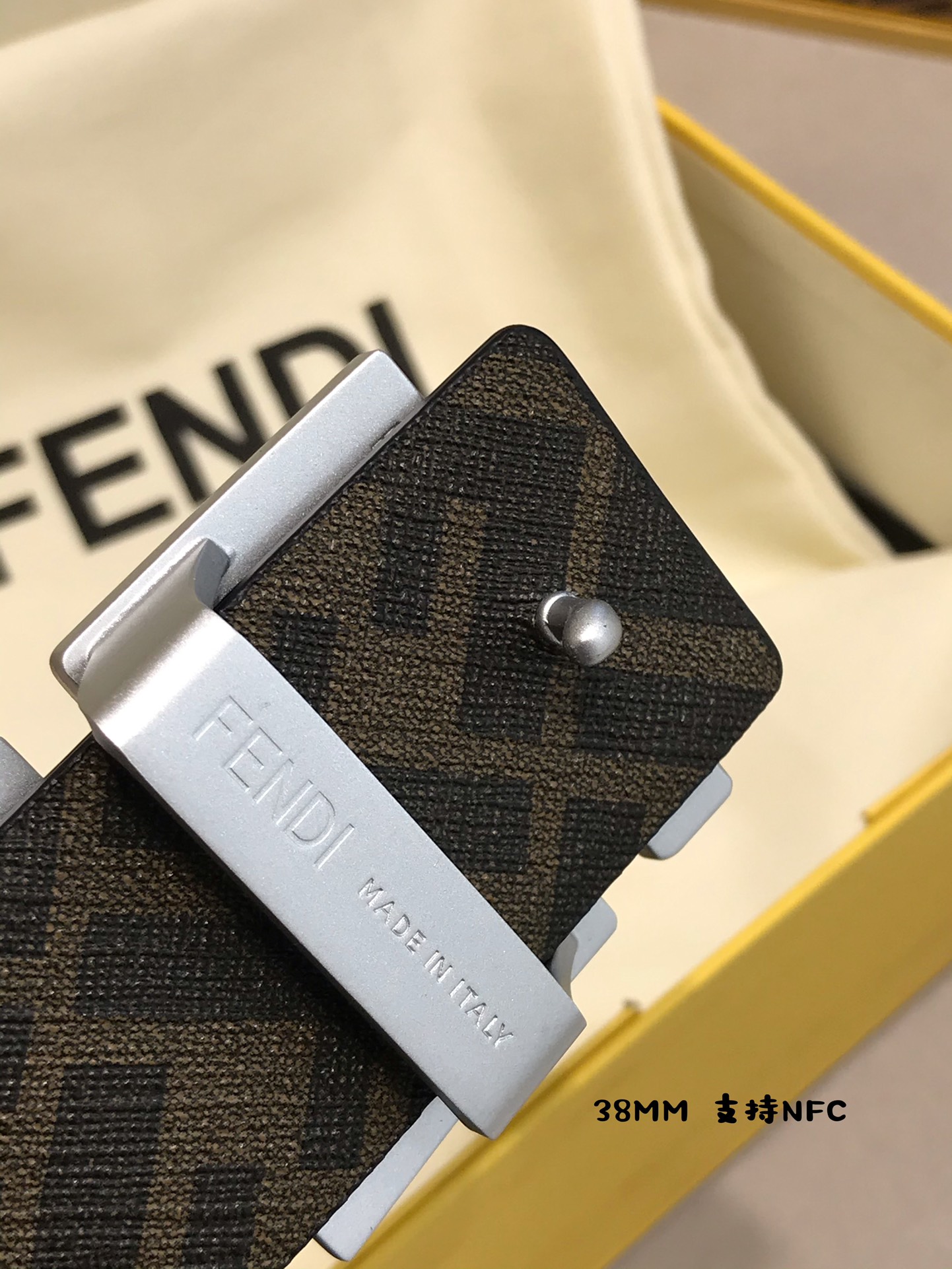 Fendi Leather Belt M