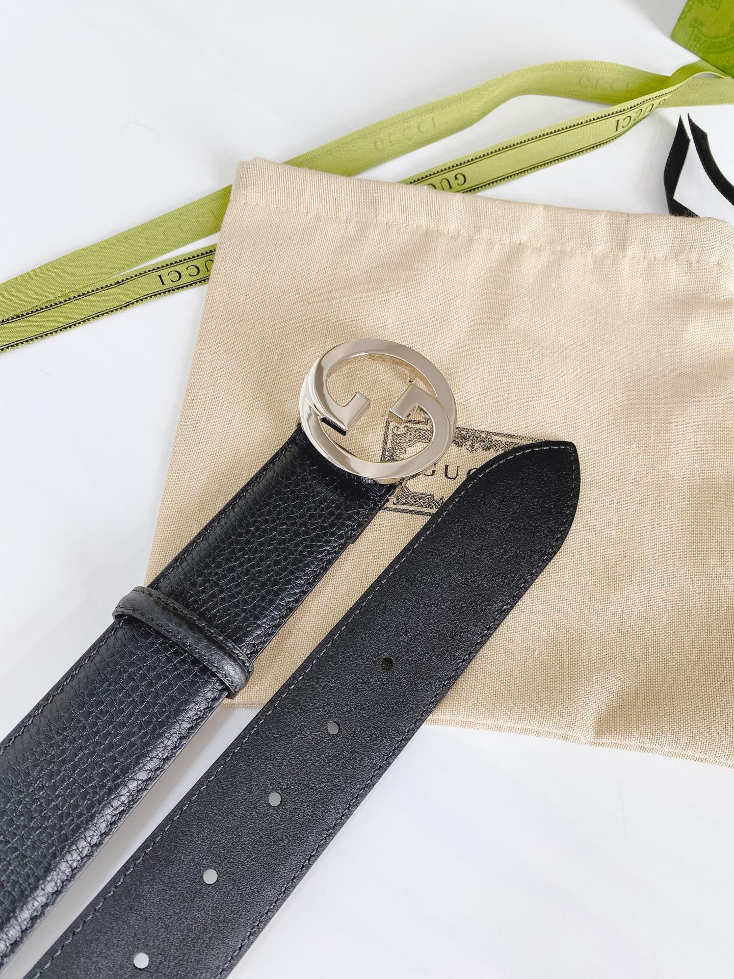 Gucci Basic Belt Cow Leather M