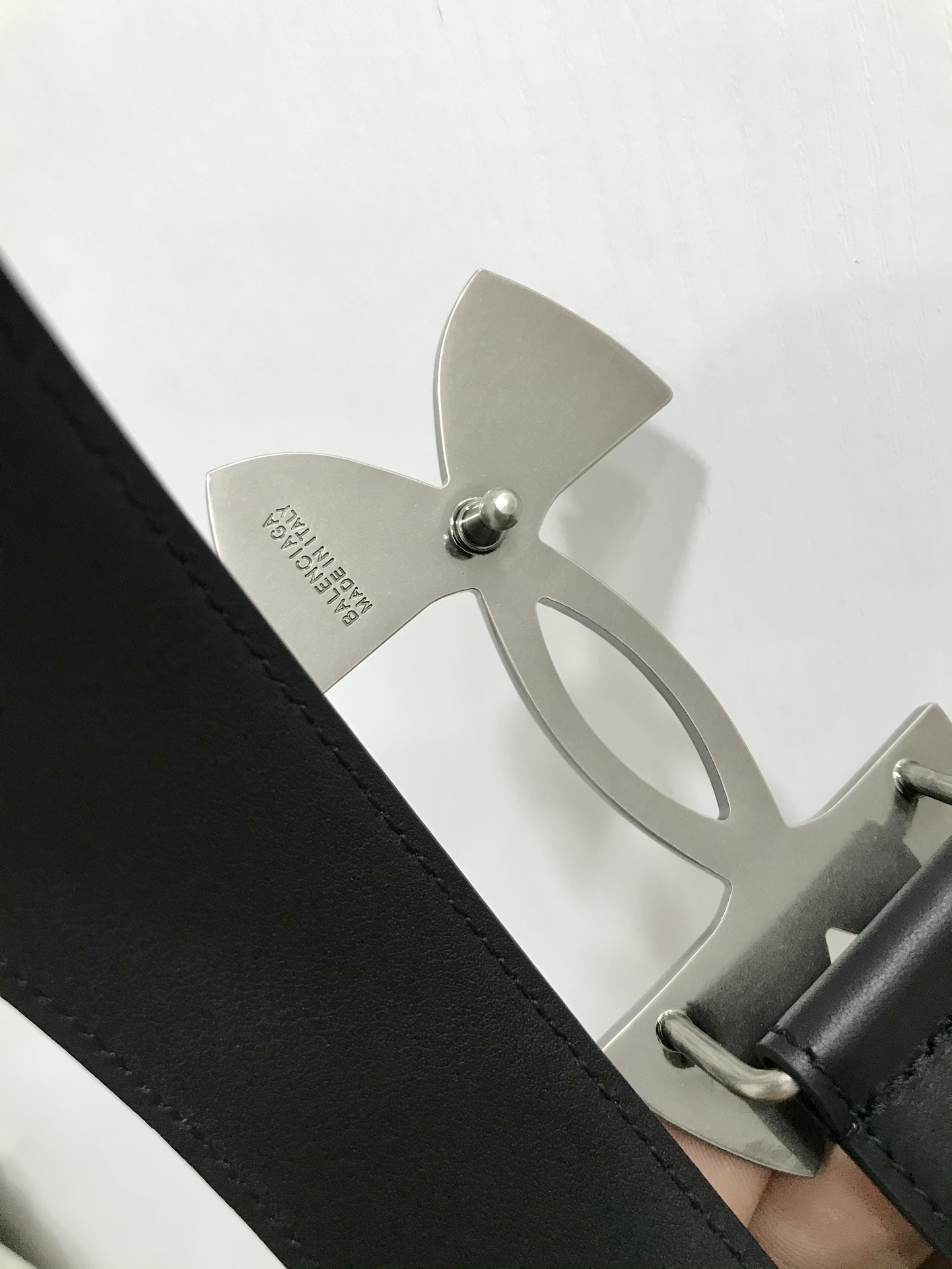 Balenciaga Basic Belt Black 35mm-l