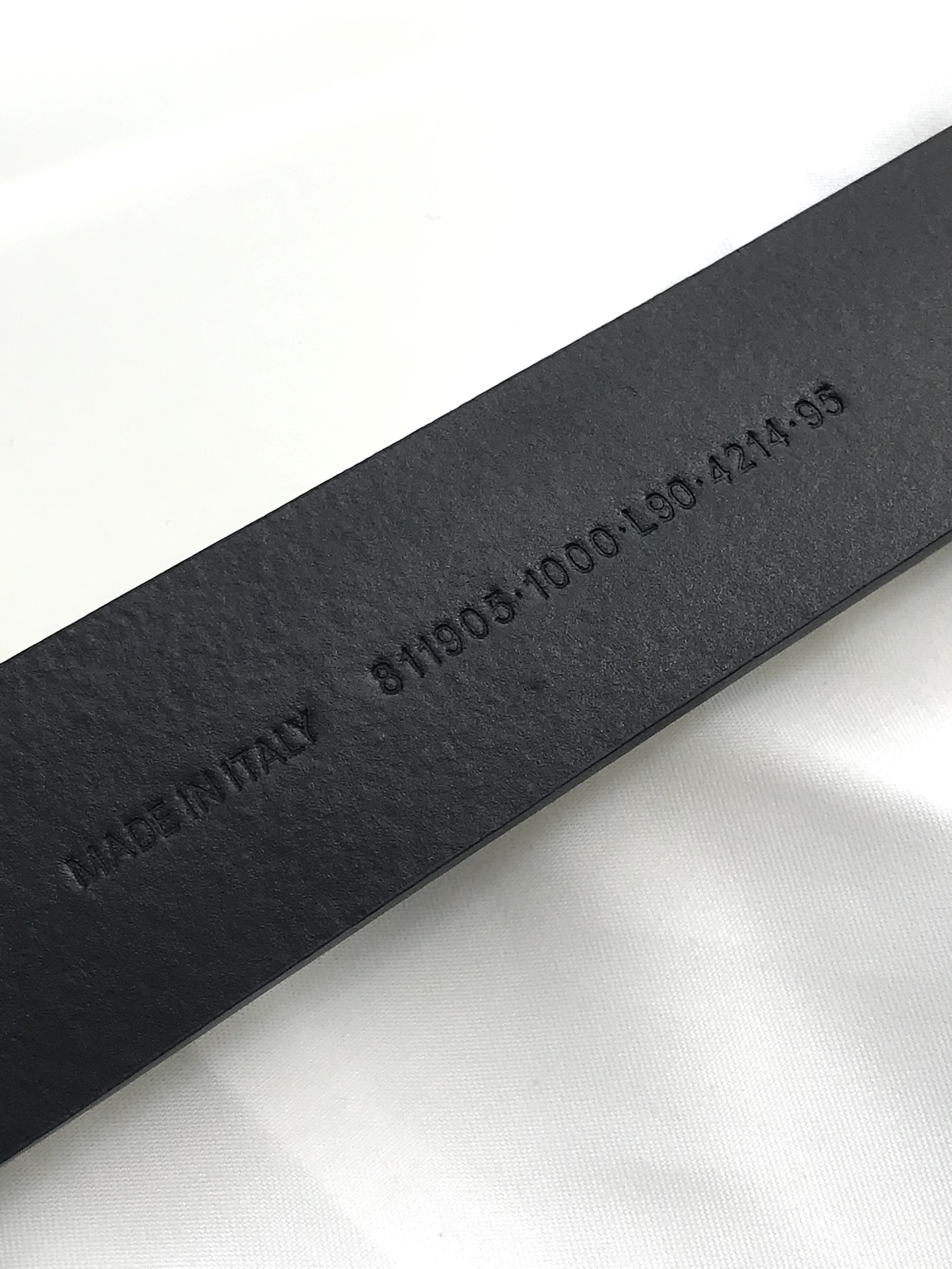 Balenciaga Pin Buckle Belt Black 35mm-l