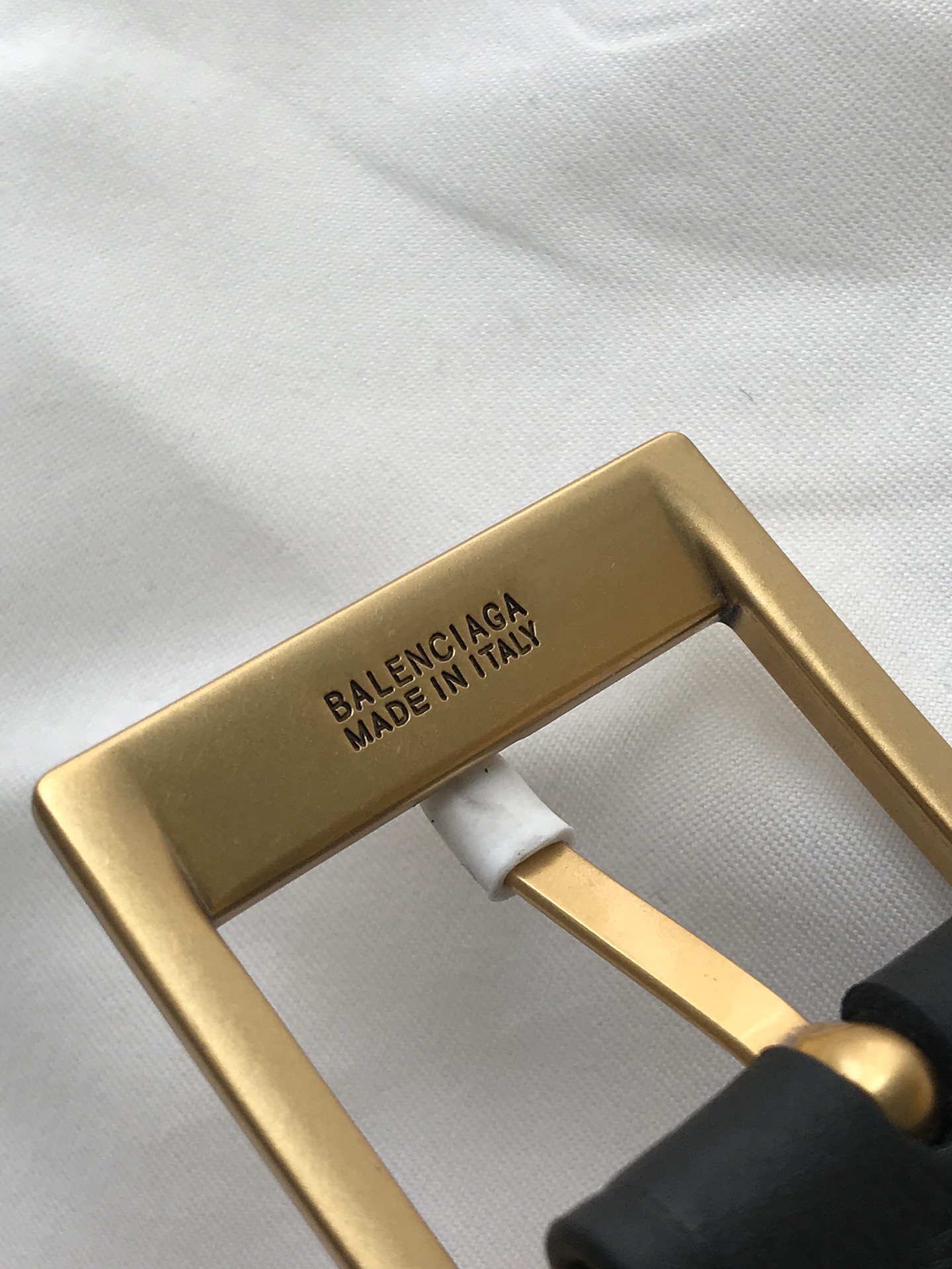 Balenciaga Pin Buckle Belt Black 35mm-l