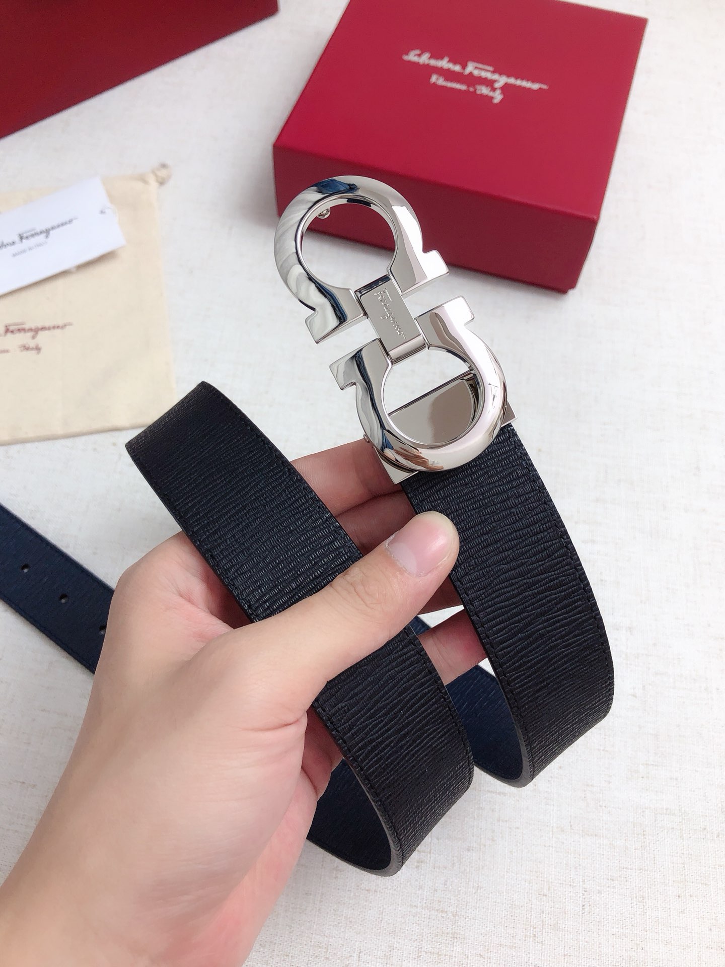 Salvatore Ferragamo Basic Belt