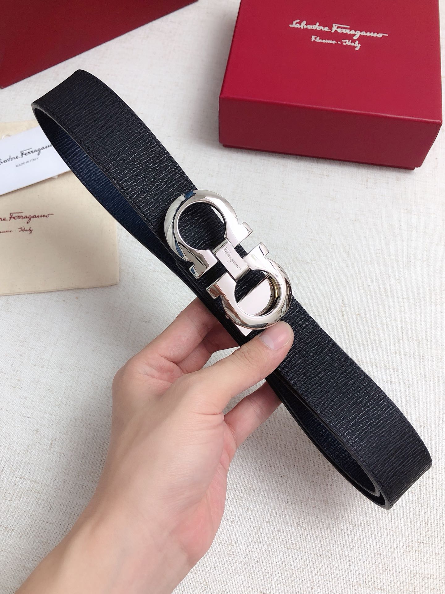 Salvatore Ferragamo Basic Belt