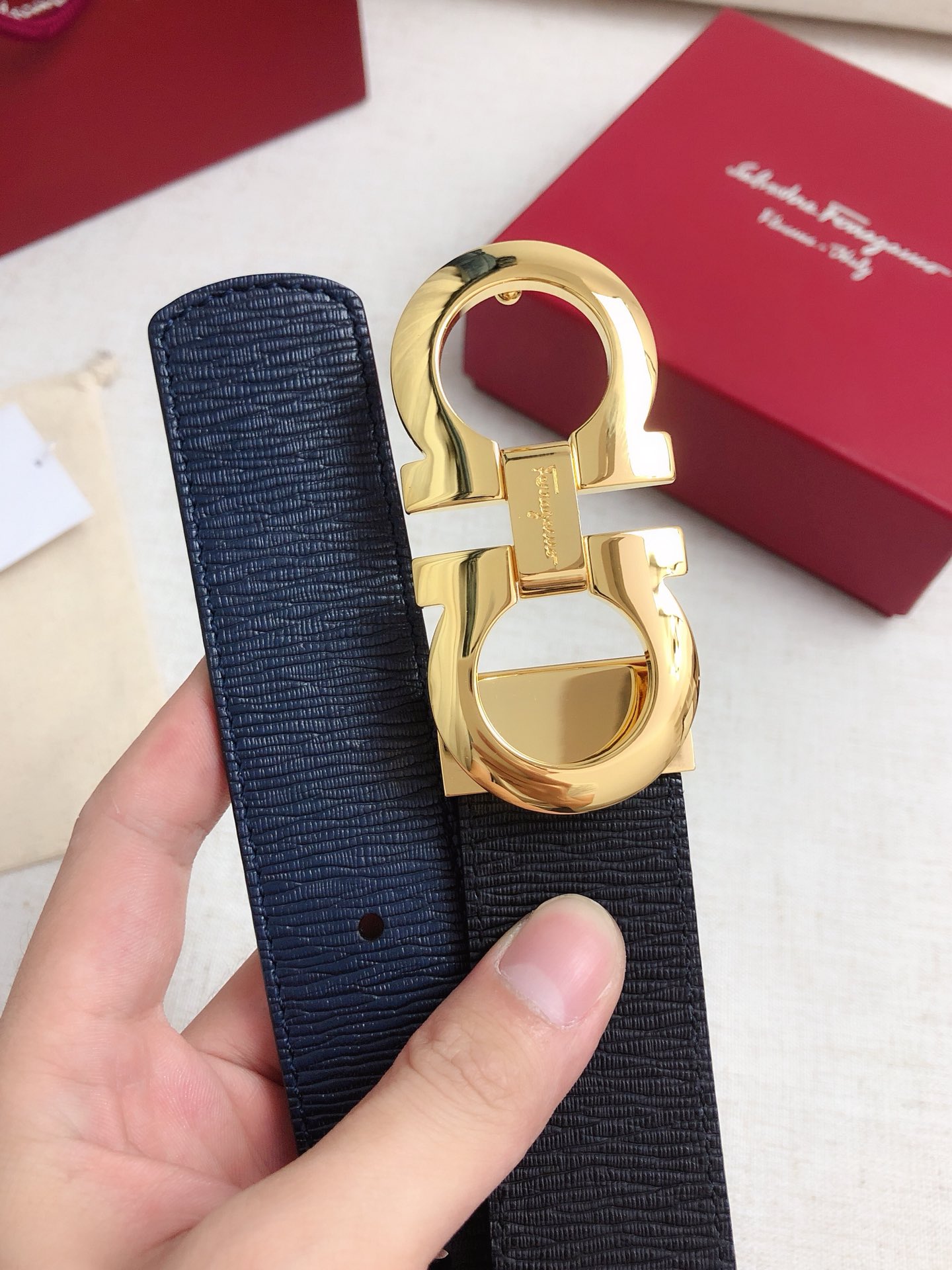 Salvatore Ferragamo Basic Belt