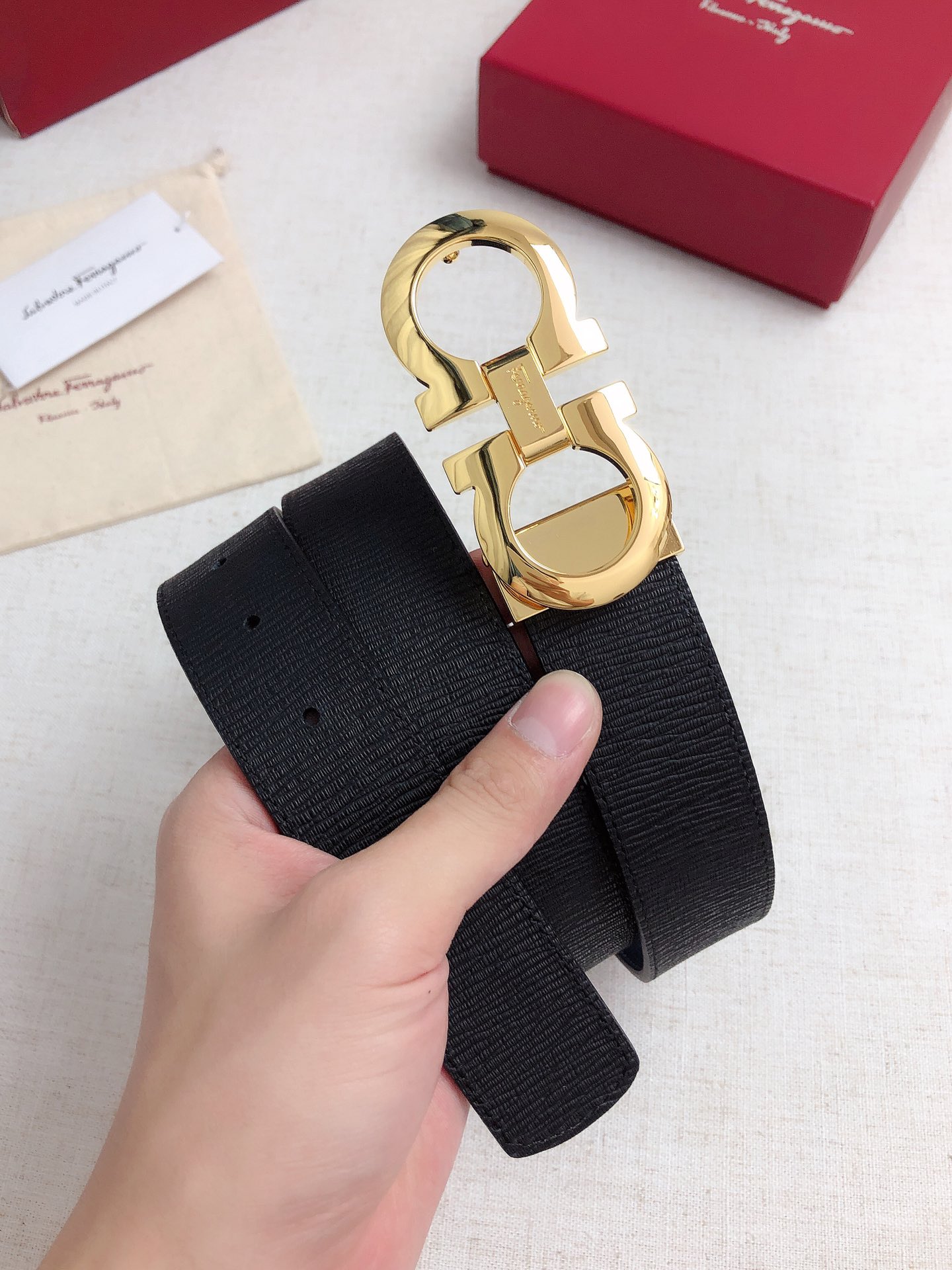 Salvatore Ferragamo Basic Belt