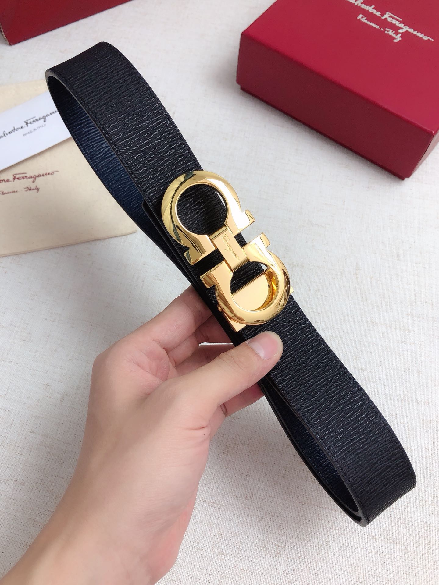 Salvatore Ferragamo Basic Belt