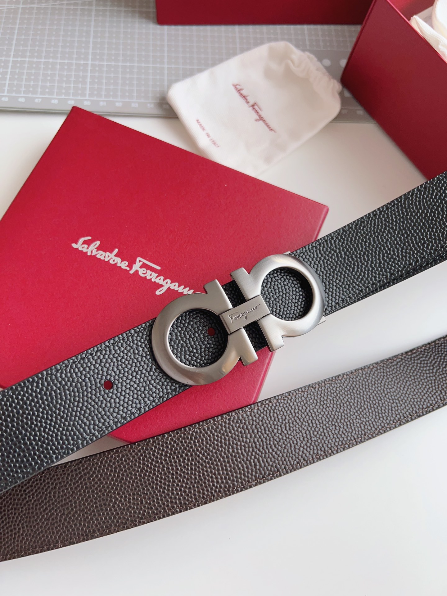 Salvatore Ferragamo Basic Belt