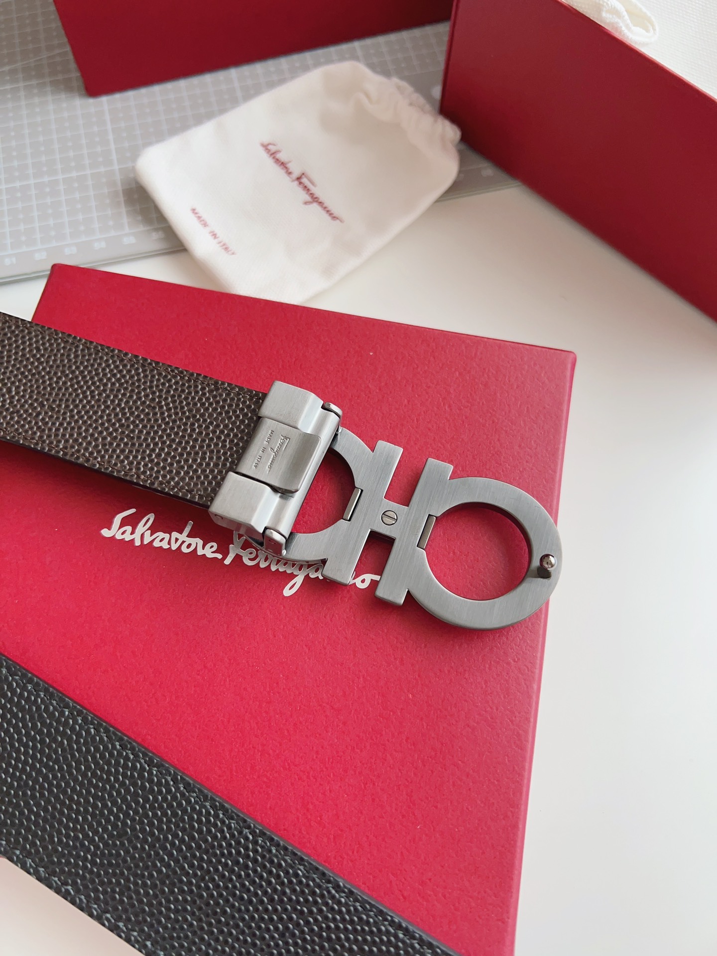 Salvatore Ferragamo Basic Belt