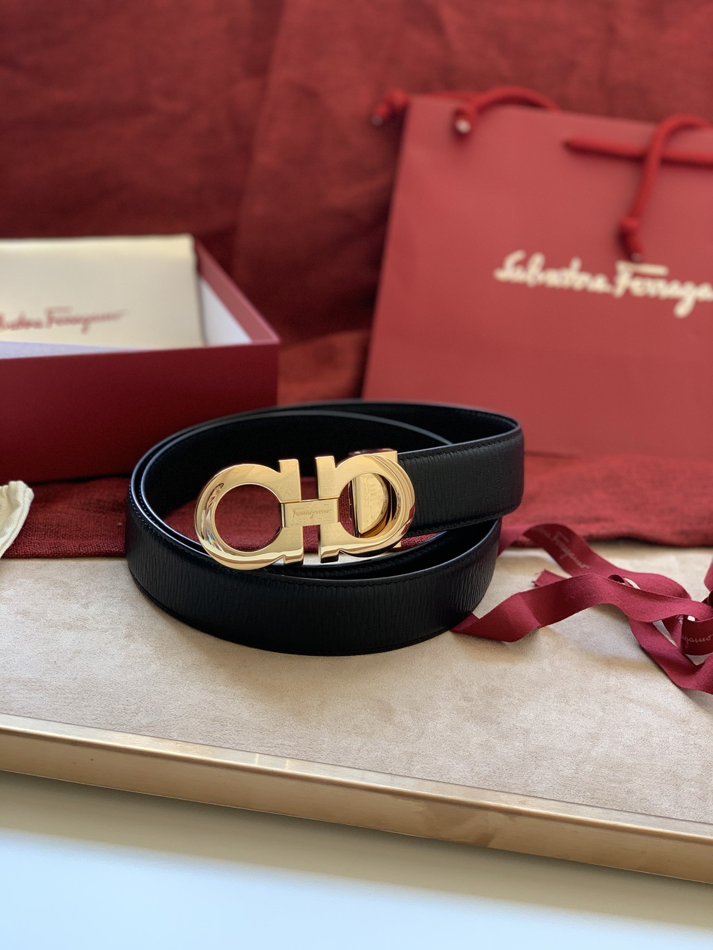 Salvatore Ferragamo Basic Belt