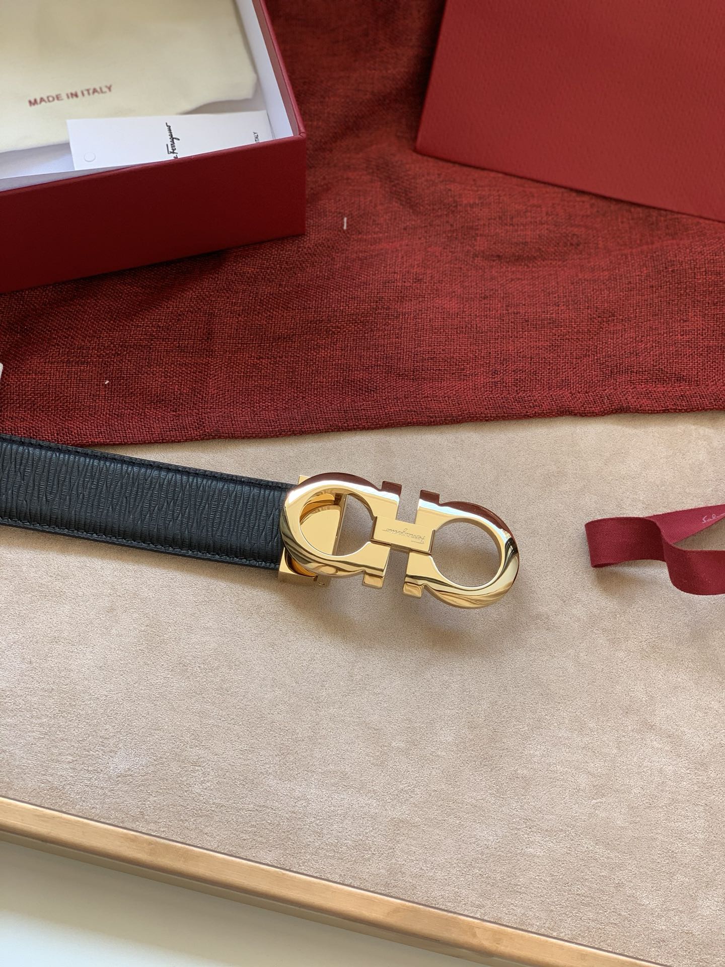 Salvatore Ferragamo Basic Belt