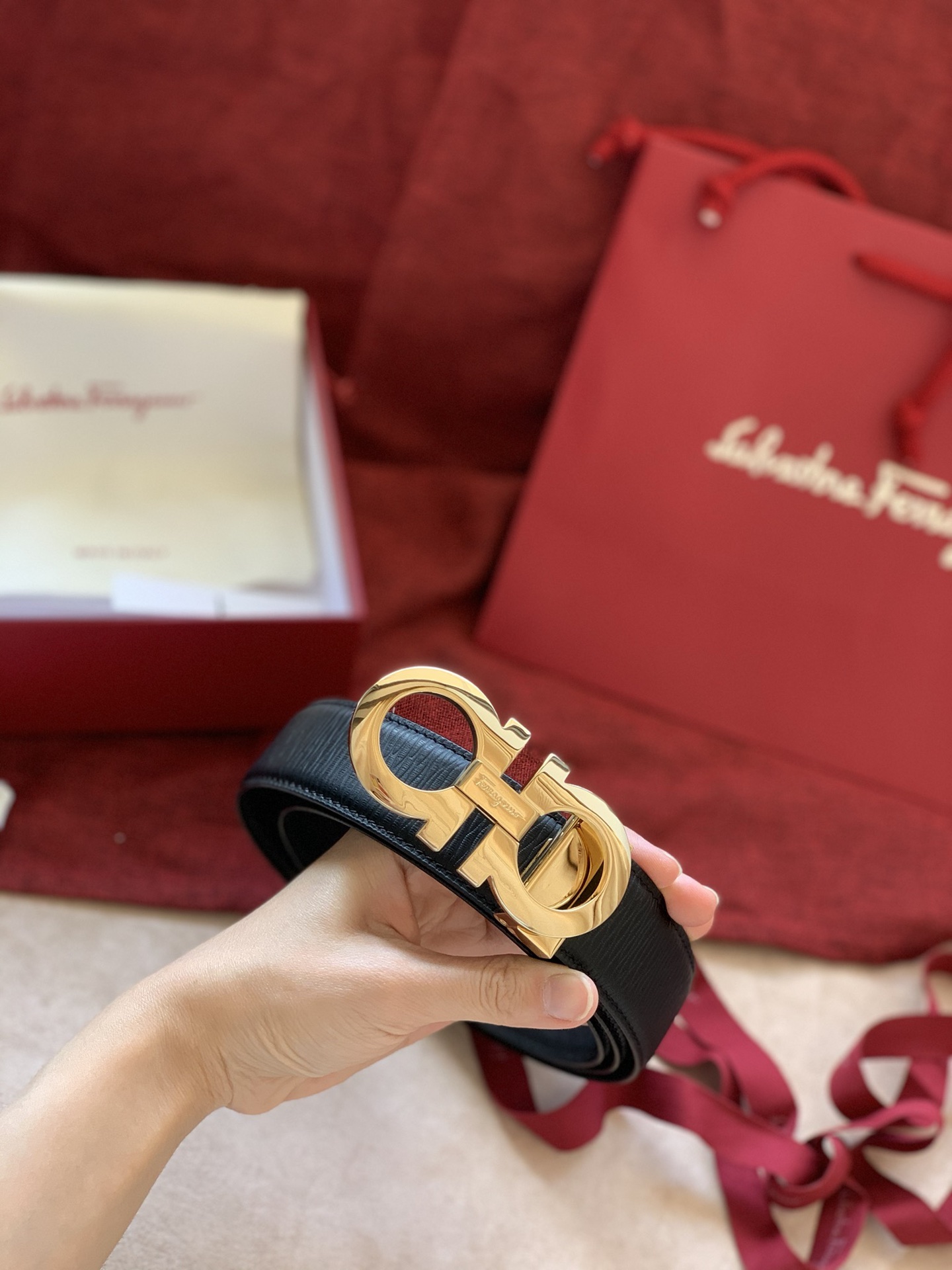 Salvatore Ferragamo Basic Belt