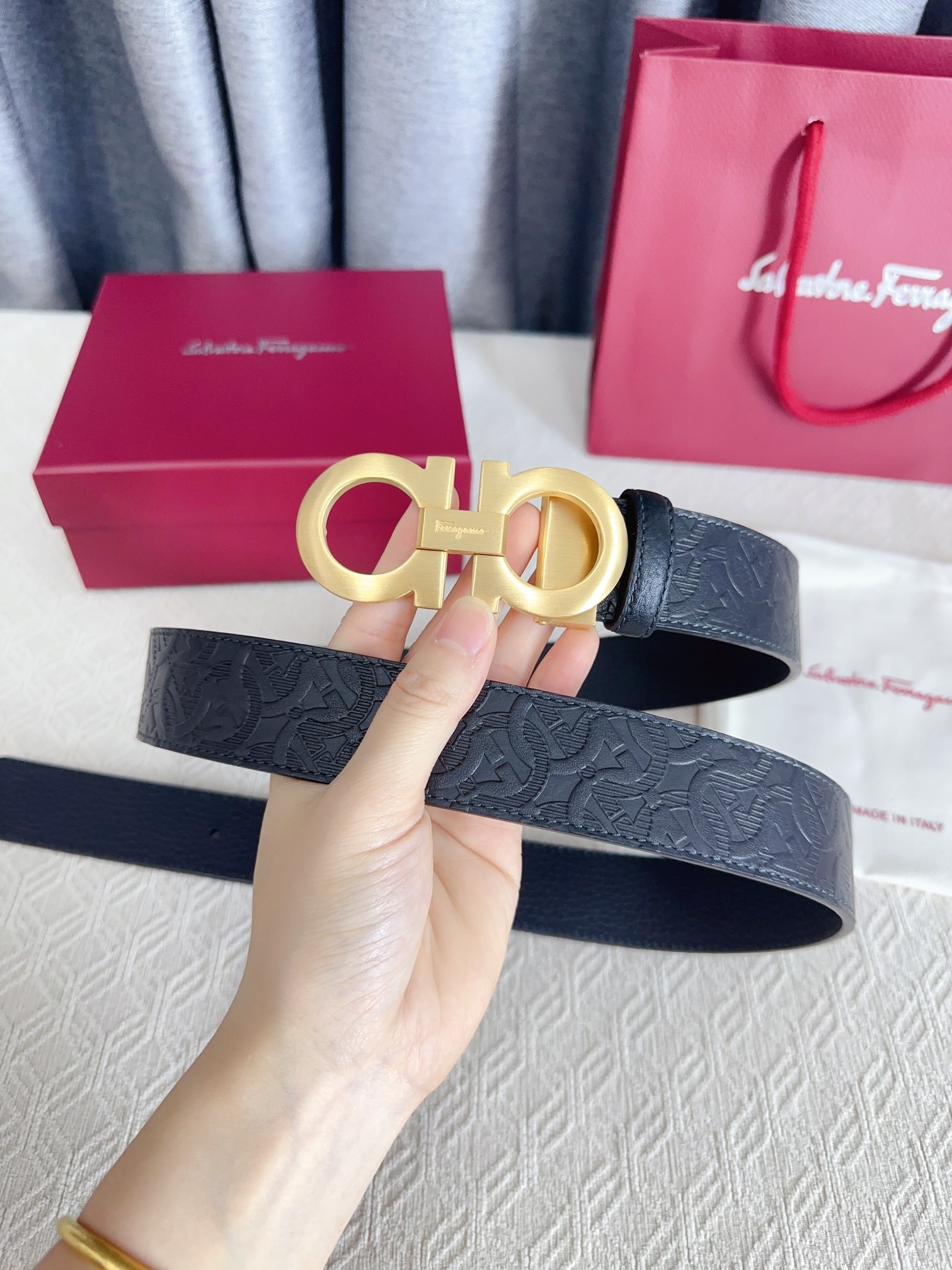 Salvatore Ferragamo Basic Belt