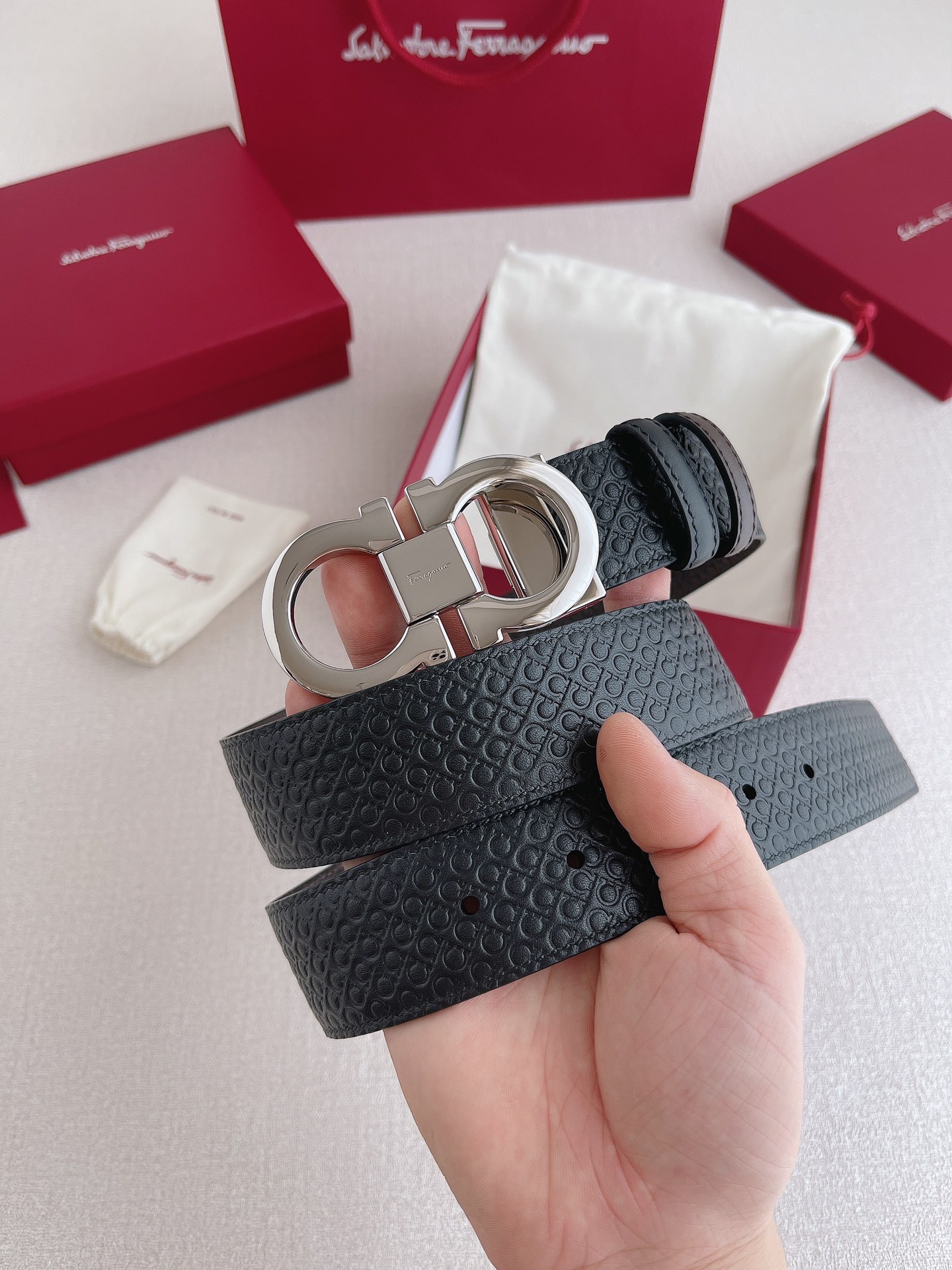 Salvatore Ferragamo Basic Belt