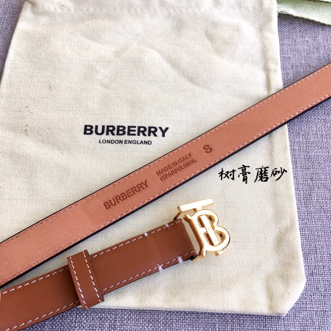 Female Basic Belt Top Grain Leather 20mm