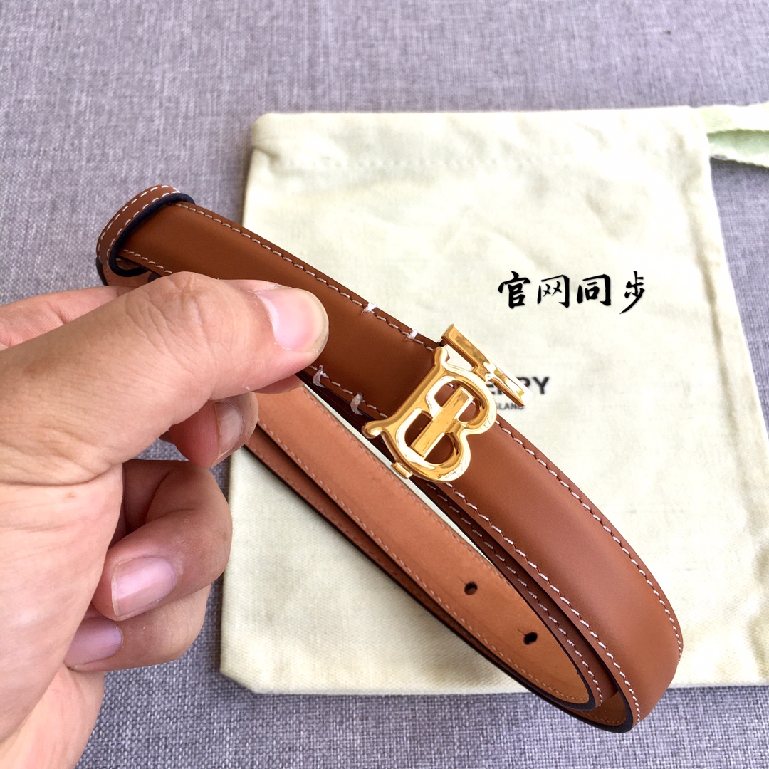 Female Basic Belt Top Grain Leather 20mm
