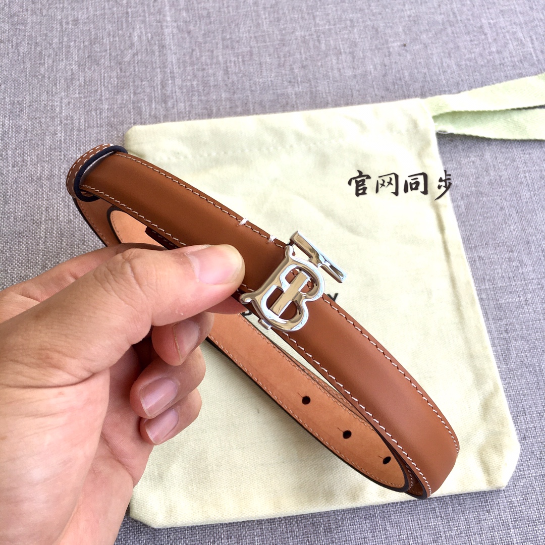 Female Basic Belt Top Grain Leather 20mm