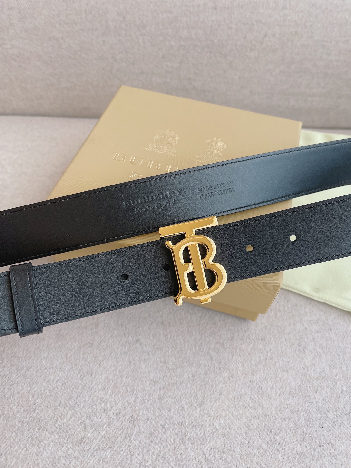 Basic Belt Top Grain Leather 34mm