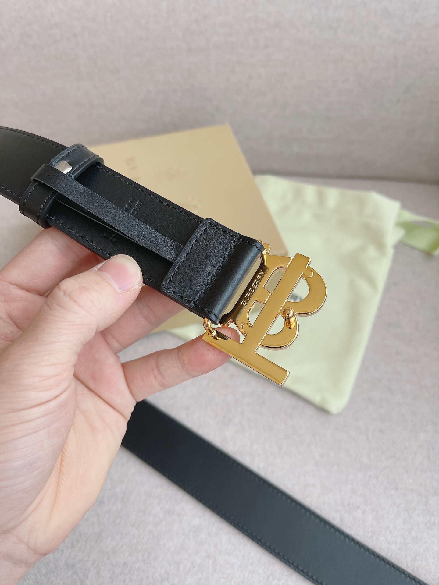 Basic Belt Top Grain Leather 34mm