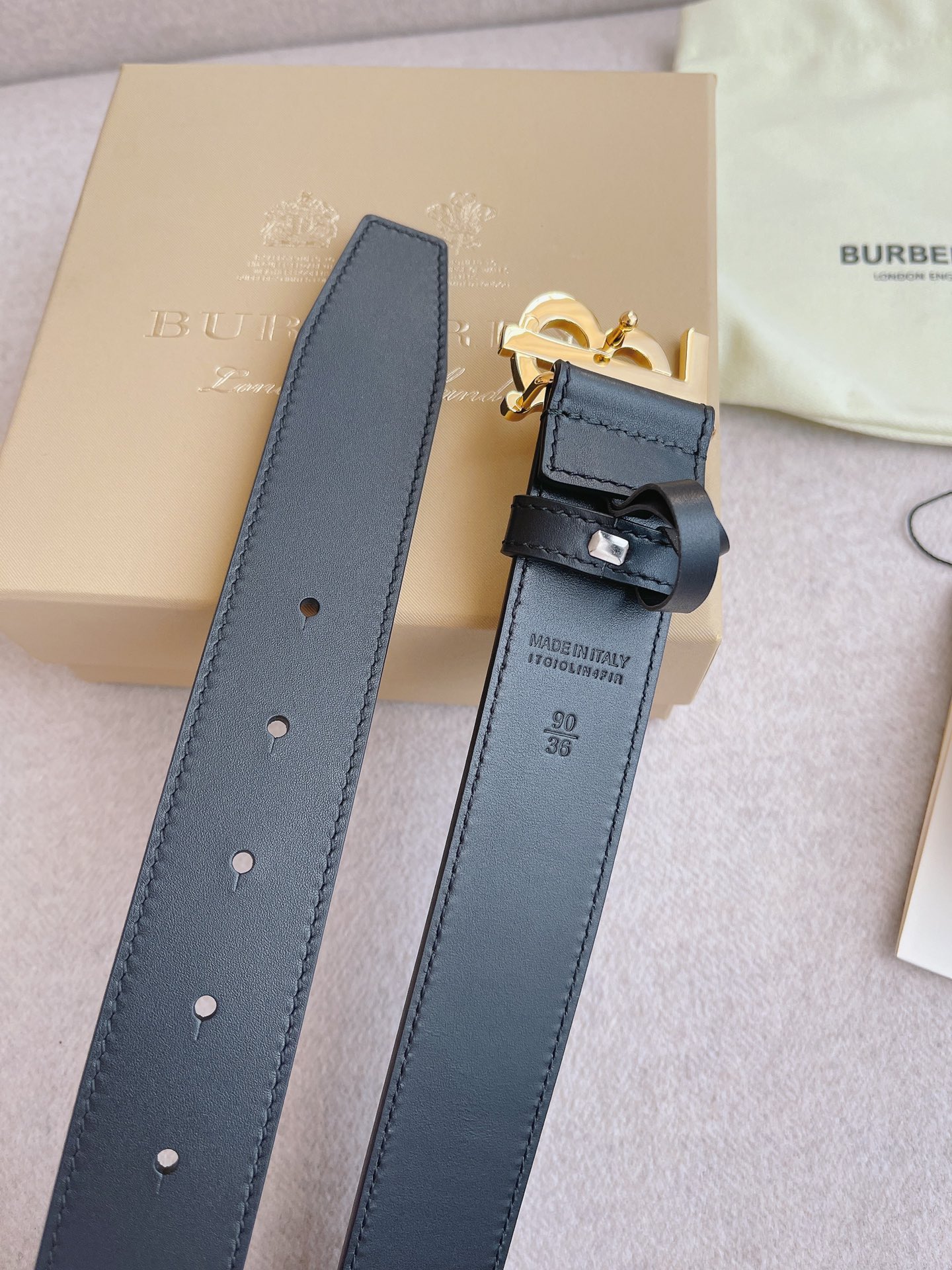 Basic Belt Top Grain Leather 34mm