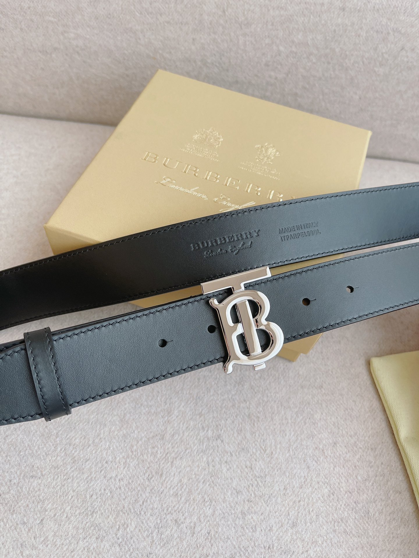 Basic Belt Top Grain Leather 34mm