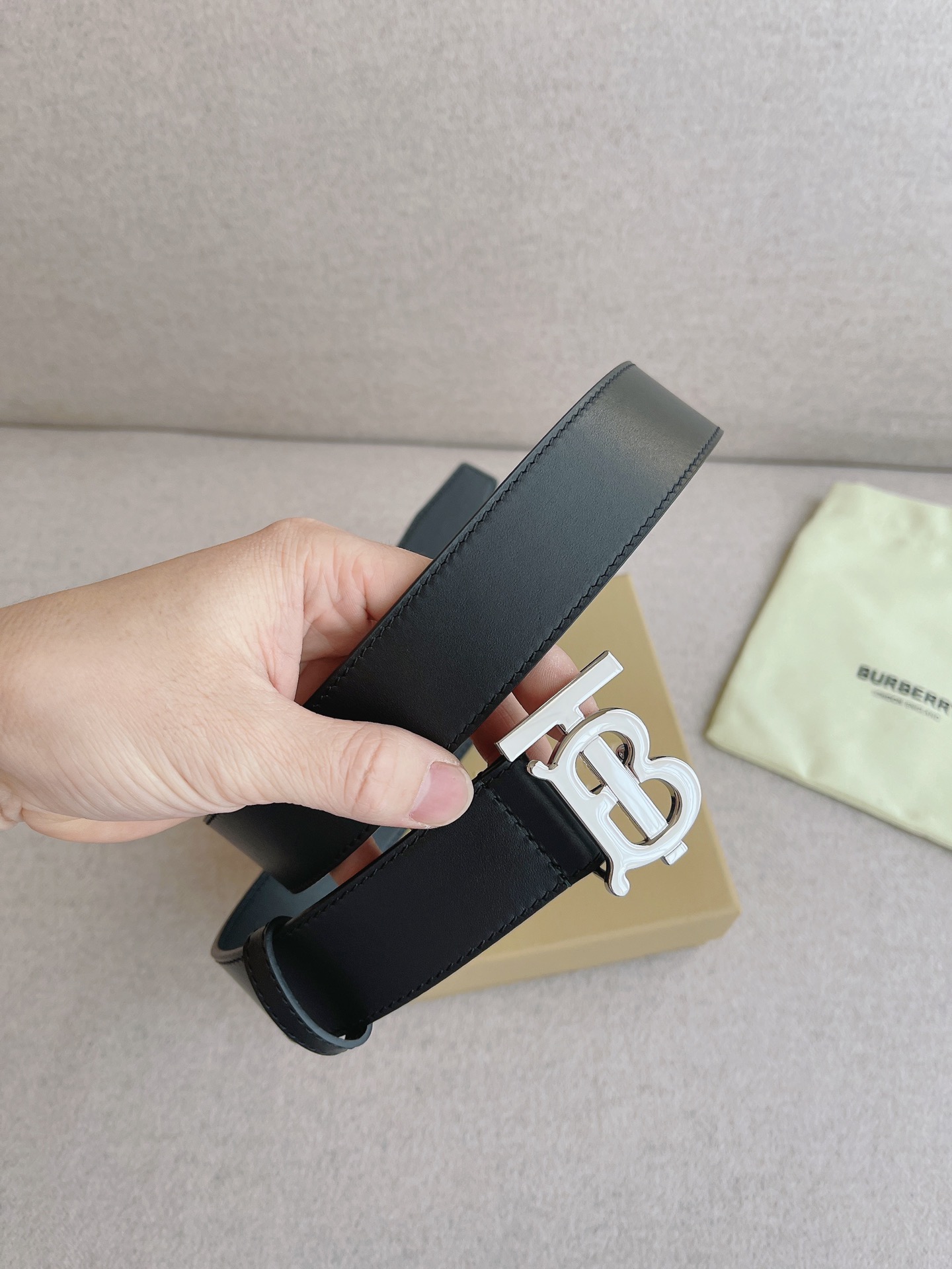 Basic Belt Top Grain Leather 34mm